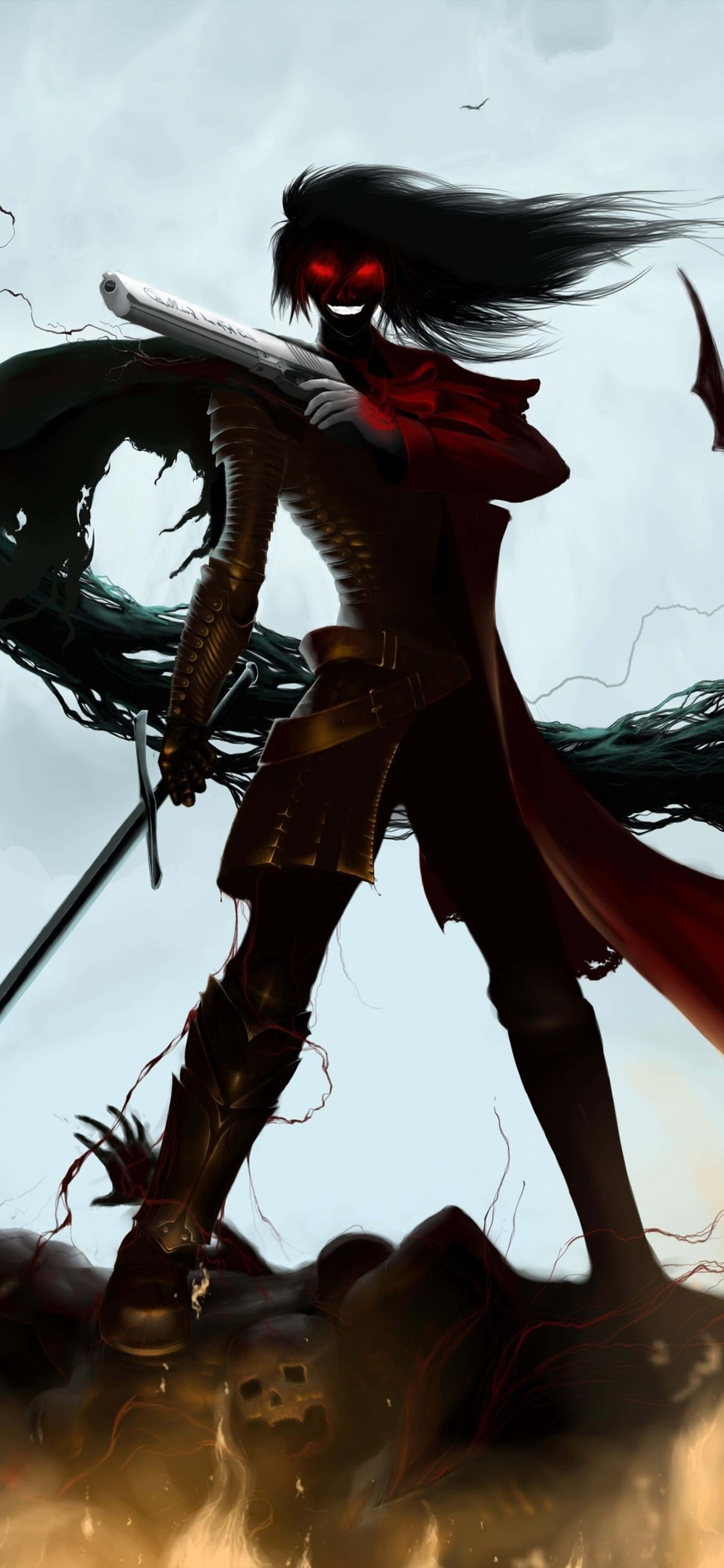 Hellsing Ultimate: Mwonekano wa kuvutia katika resolution 4K Picha ya Ukuta
