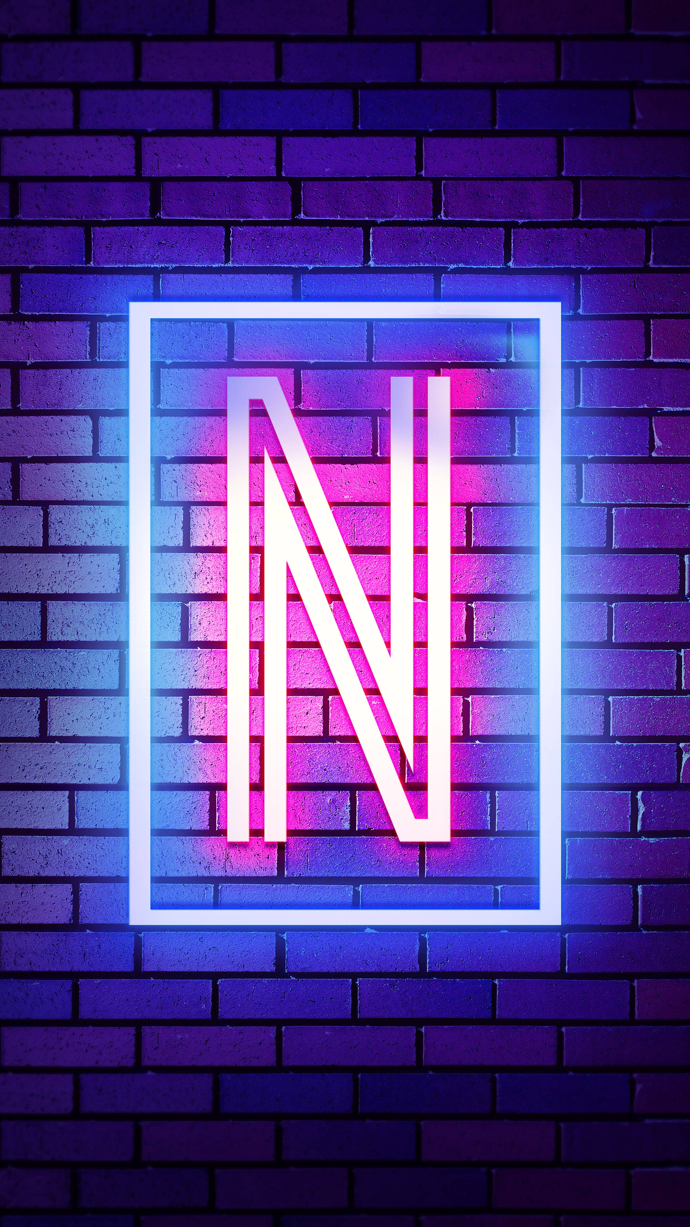 Heri ya Neon N Inayong'aa Picha ya Ukuta