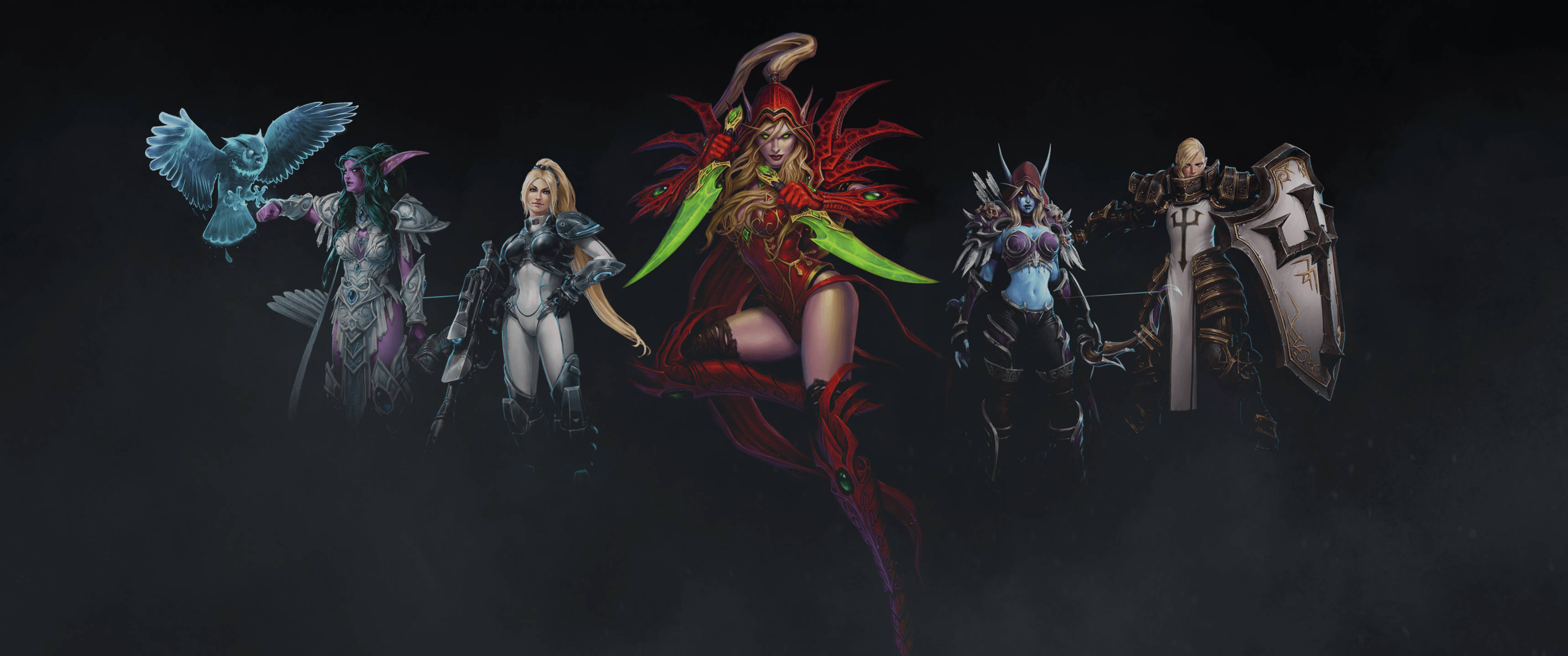 Heroes of the StarCraft Video Game Picha ya Ukuta
