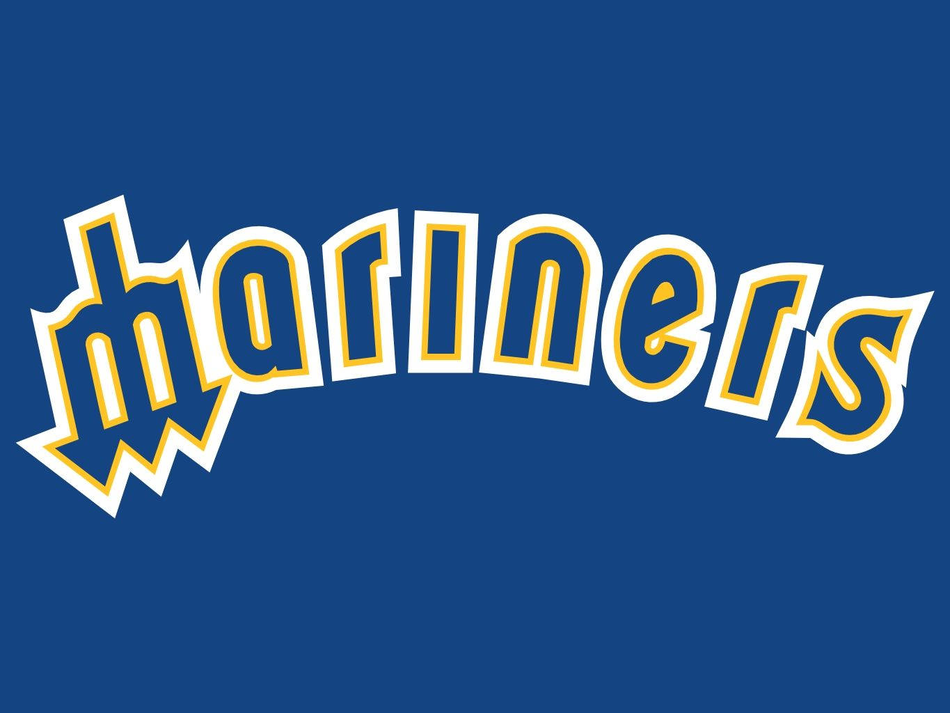 Herufi M ya Trident ya Seattle Mariners Picha ya Ukuta