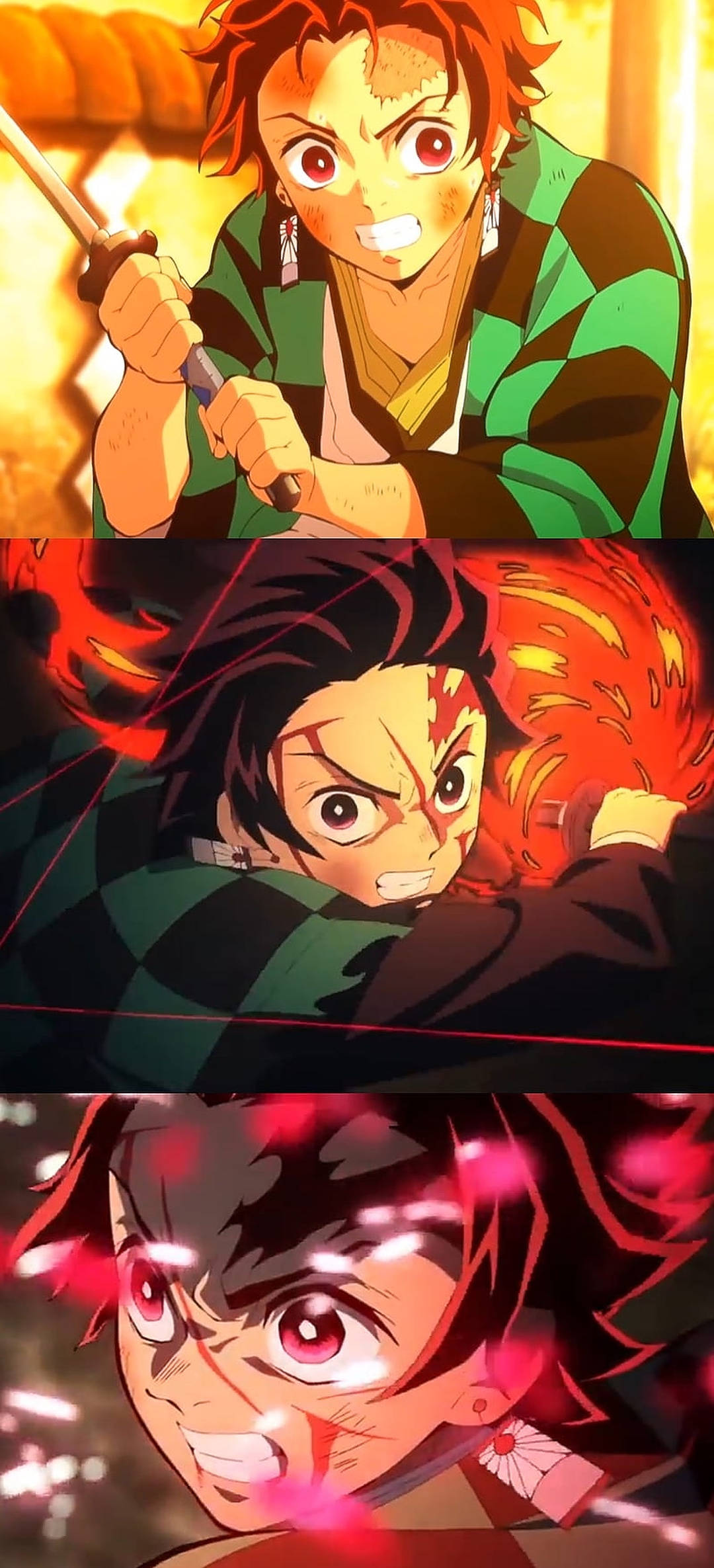 Hinokami Kagura Collage Picha ya Ukuta