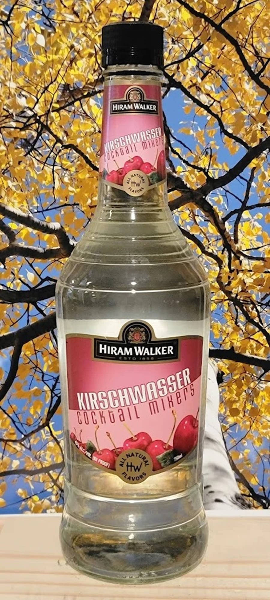 Hiram Walker Kirschwasser Cocktail Mixers Photography Picha ya Ukuta
