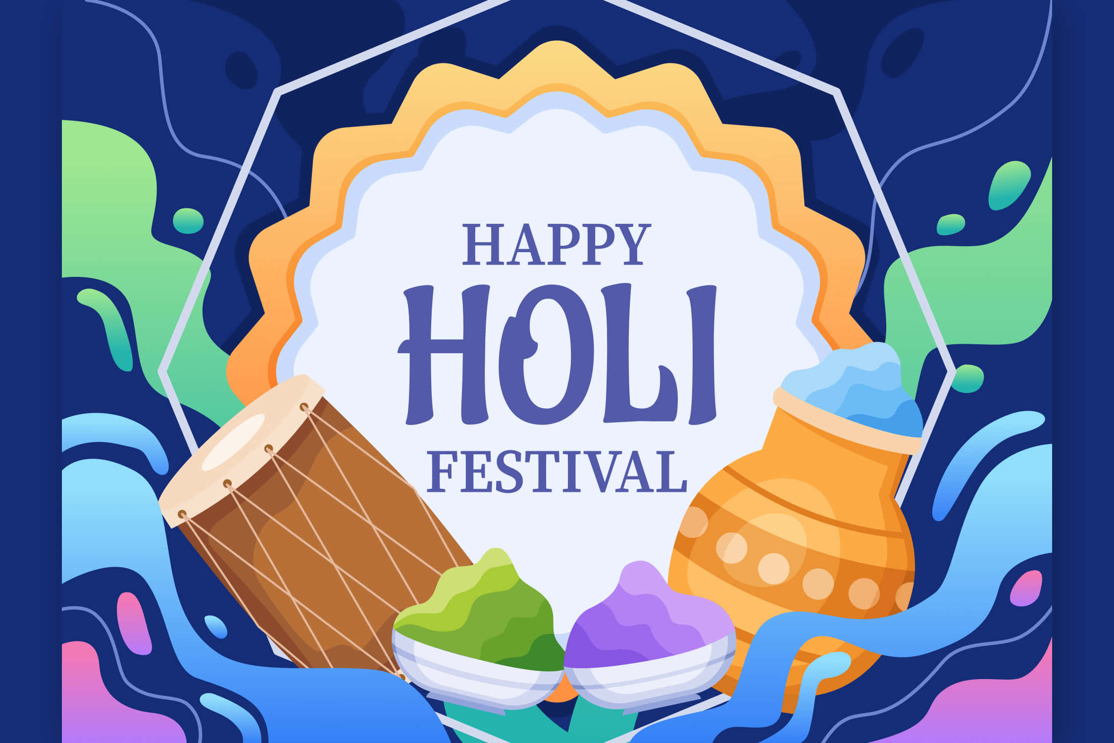 Holi Picha ya Ukuta