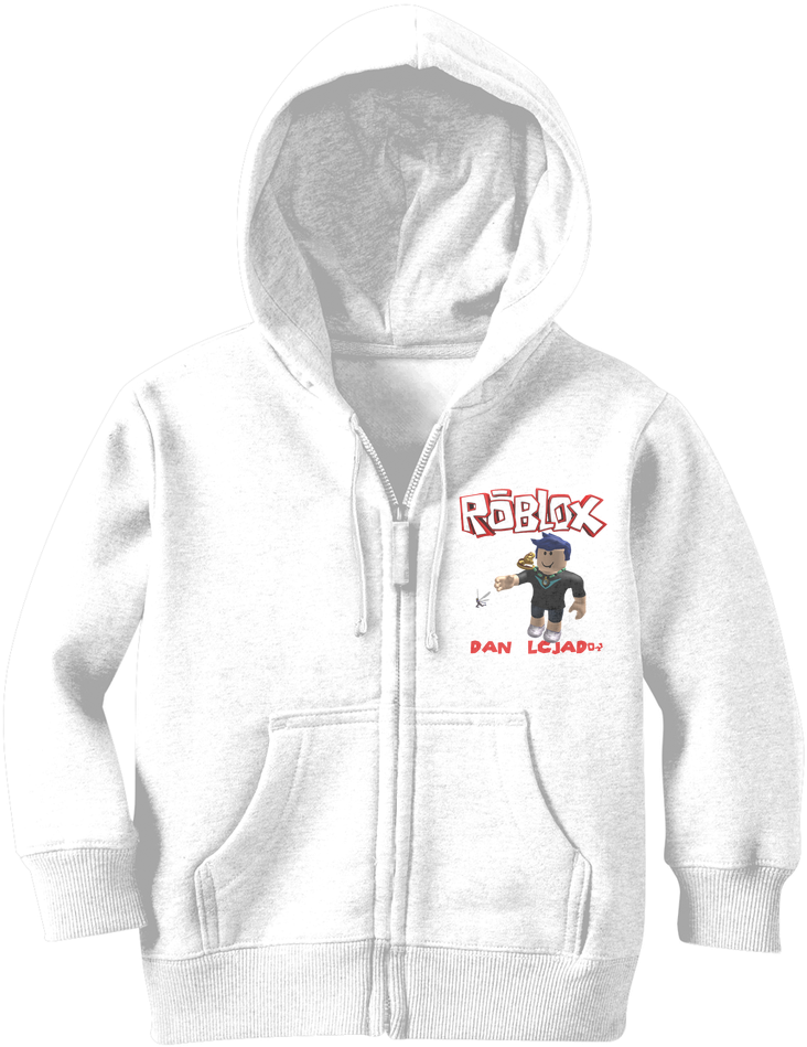 Hoodie yenye Chapa ya Roblox na Ubunifu wa Wahusika Picha ya Ukuta