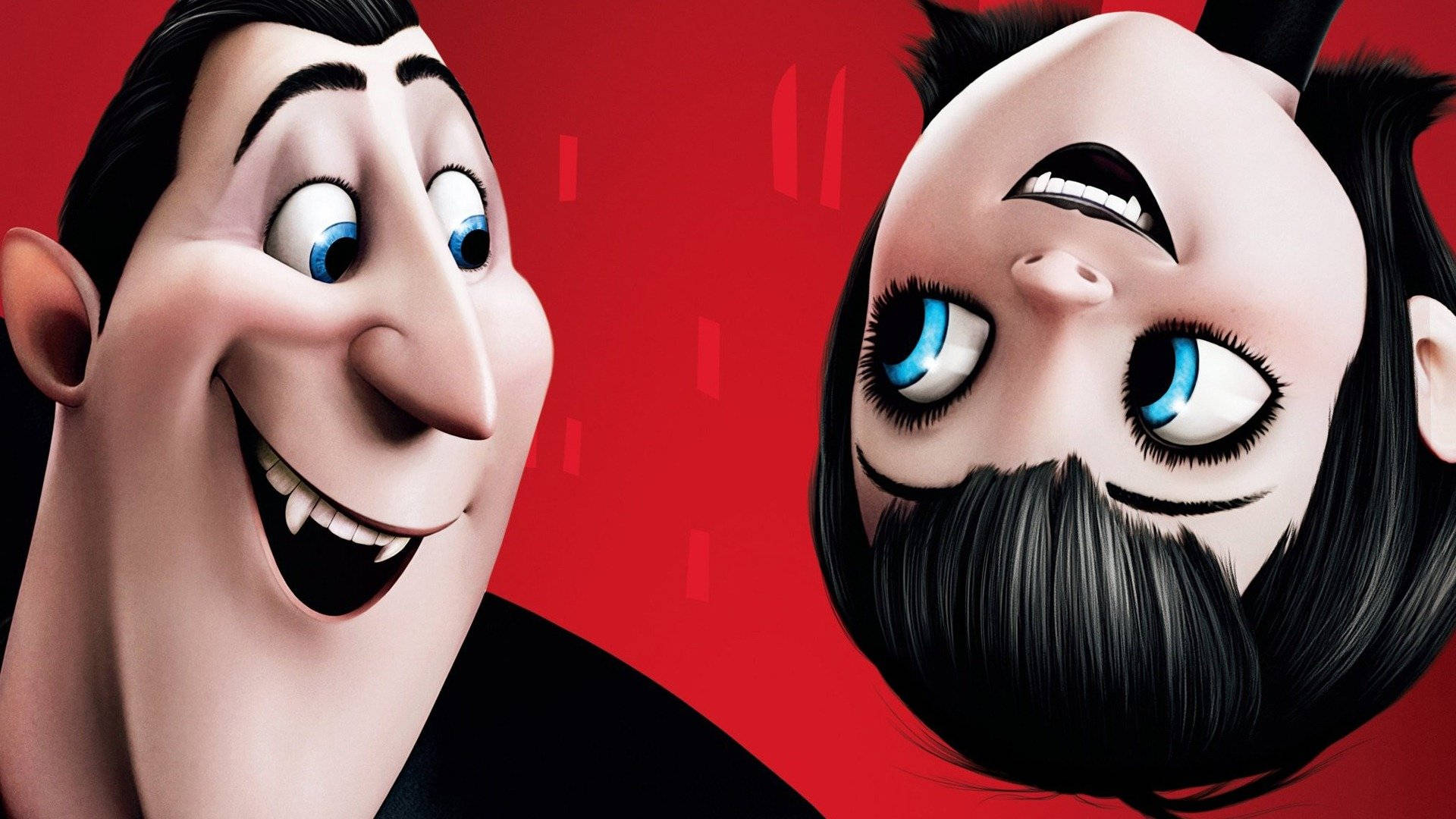 Hotel Transylvania Mavis Kichwa Chini Picha ya Ukuta
