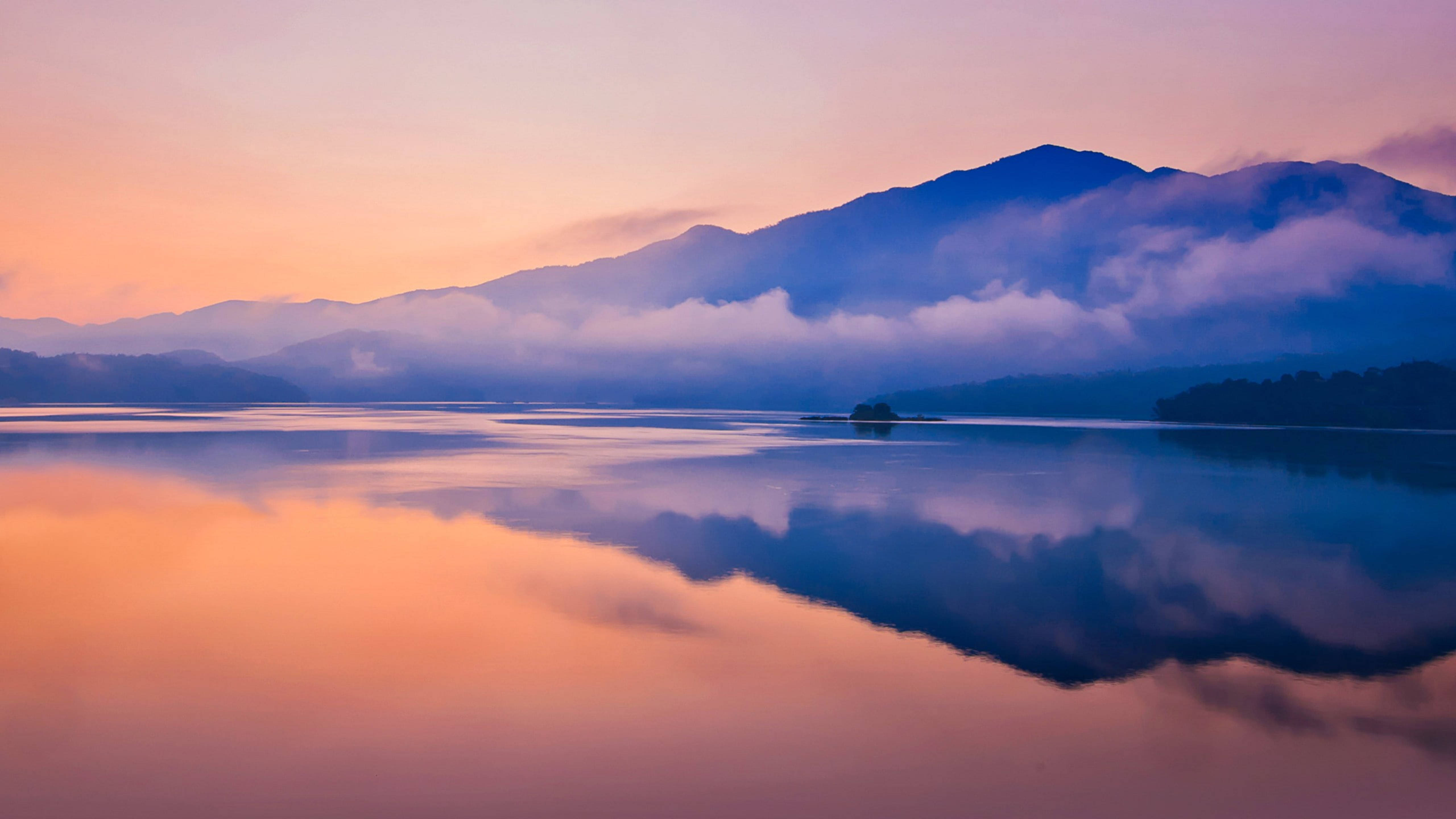 Huawei Aesthetic Lake Picha ya Ukuta