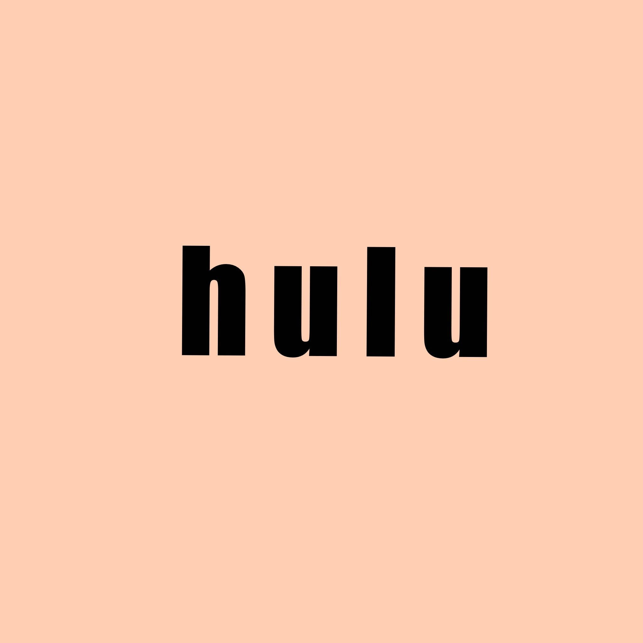 Hulu In Peach Picha ya Ukuta