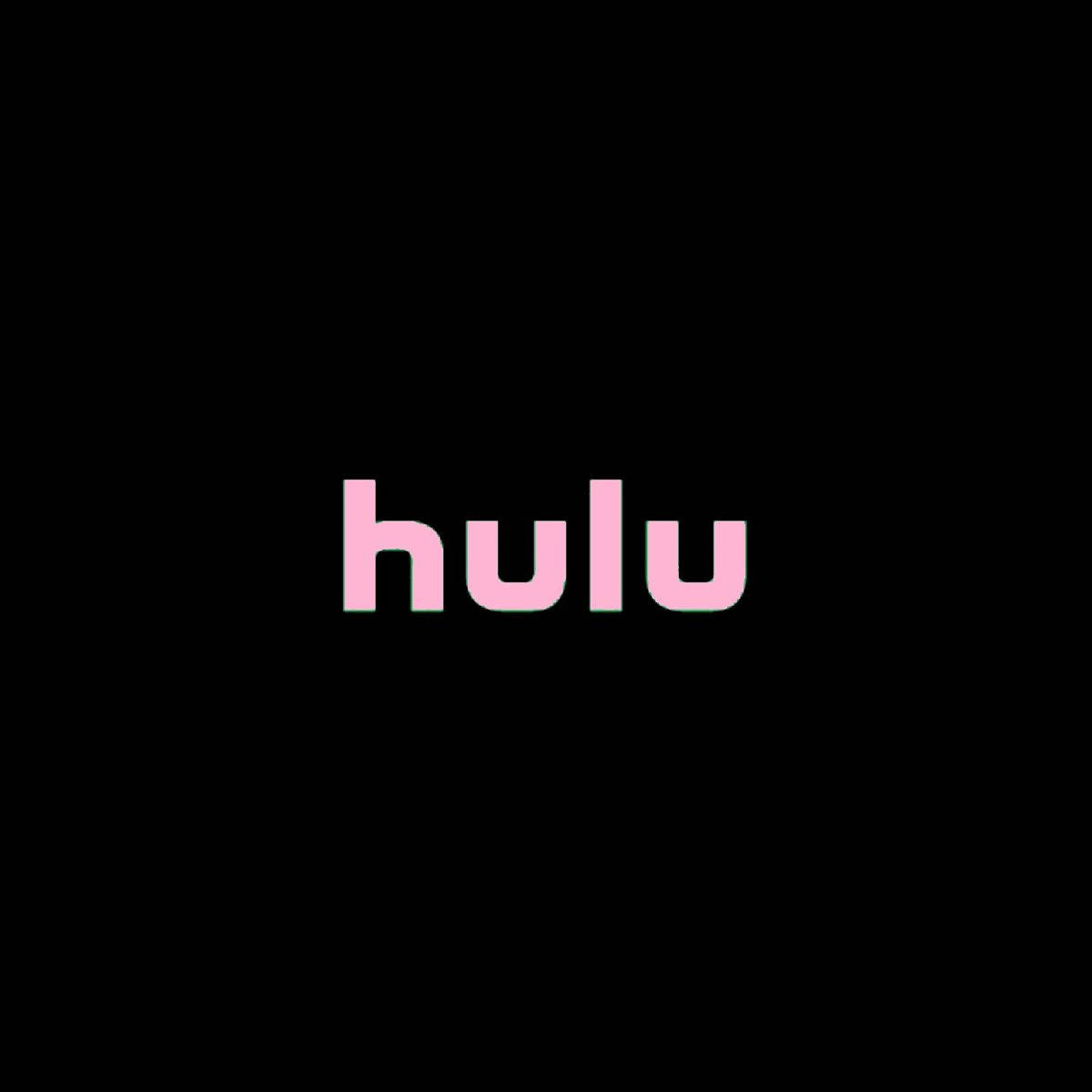 Logo ya Pink ya Hulu Picha ya Ukuta