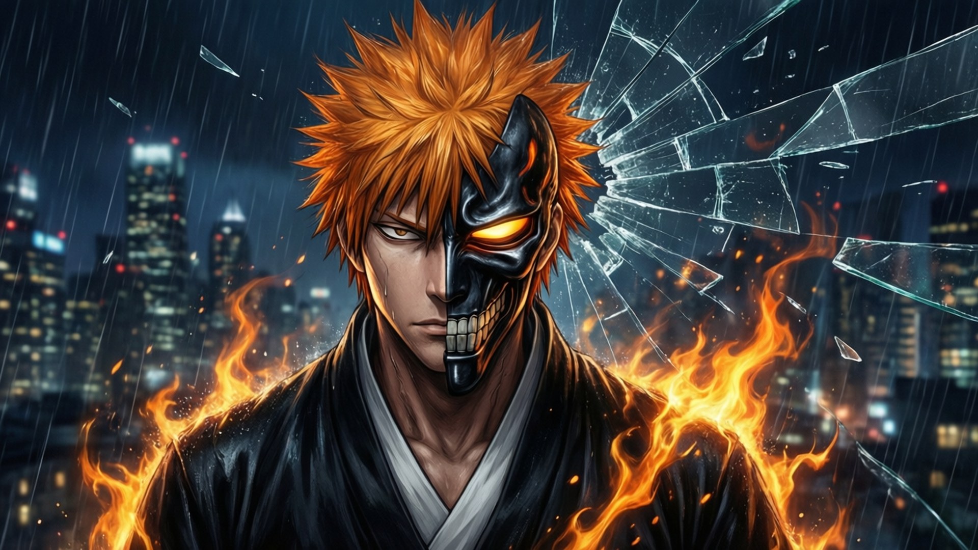 Ichigo wa Muungano wa Hollow Picha ya Ukuta