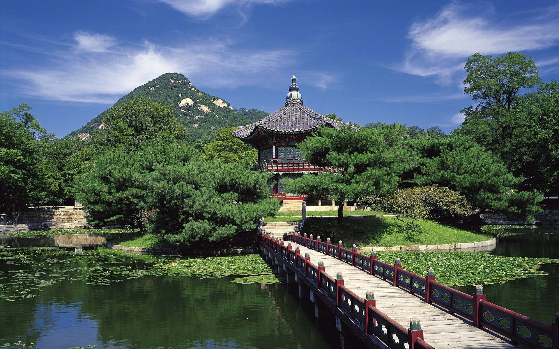 Ikulu ya Gyeongbokgung Korea Kusini Picha ya Ukuta