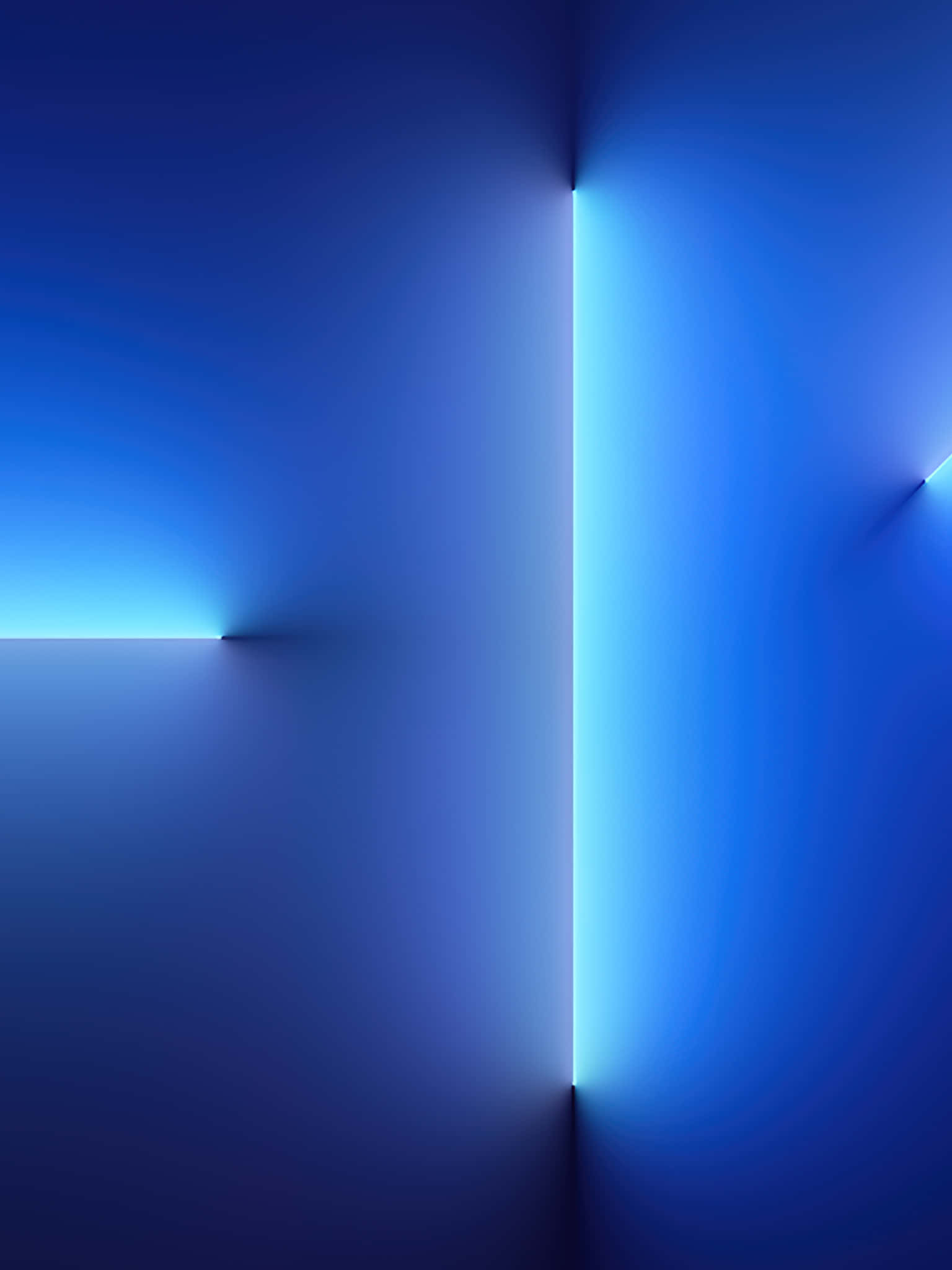 Illuminate your space with blue neon Picha ya Ukuta