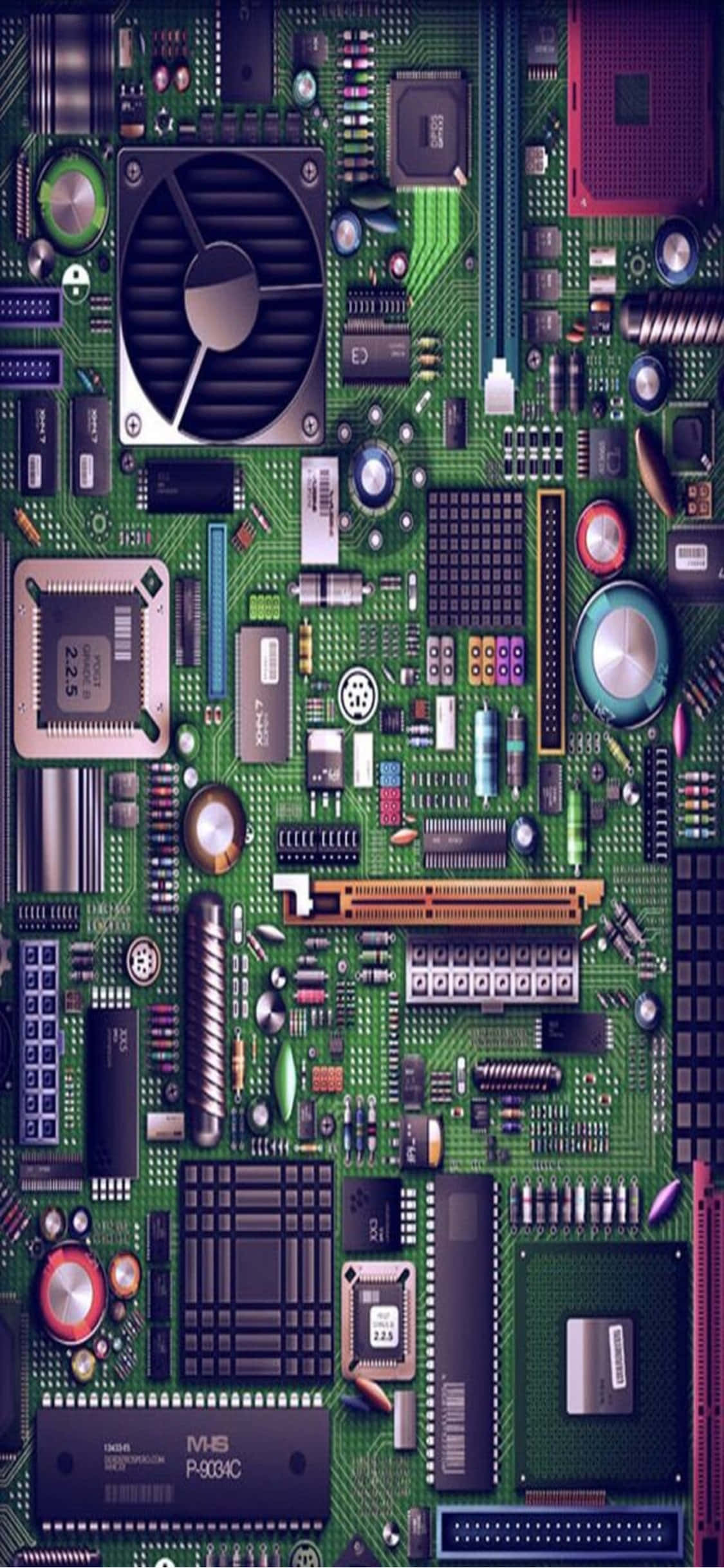 Image "The iPhone X makes a perfect desktop PC" Picha ya Ukuta