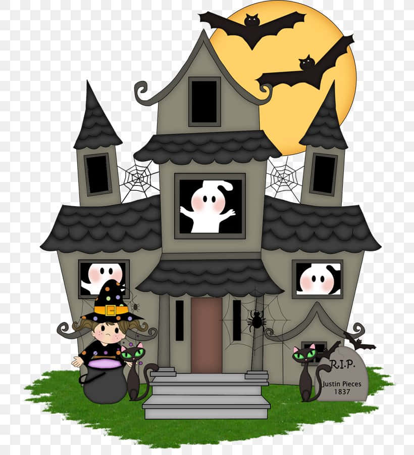 Ingia Katika Roho ya Halloween kwa Mchezo wa Mavazi Picha ya Ukuta