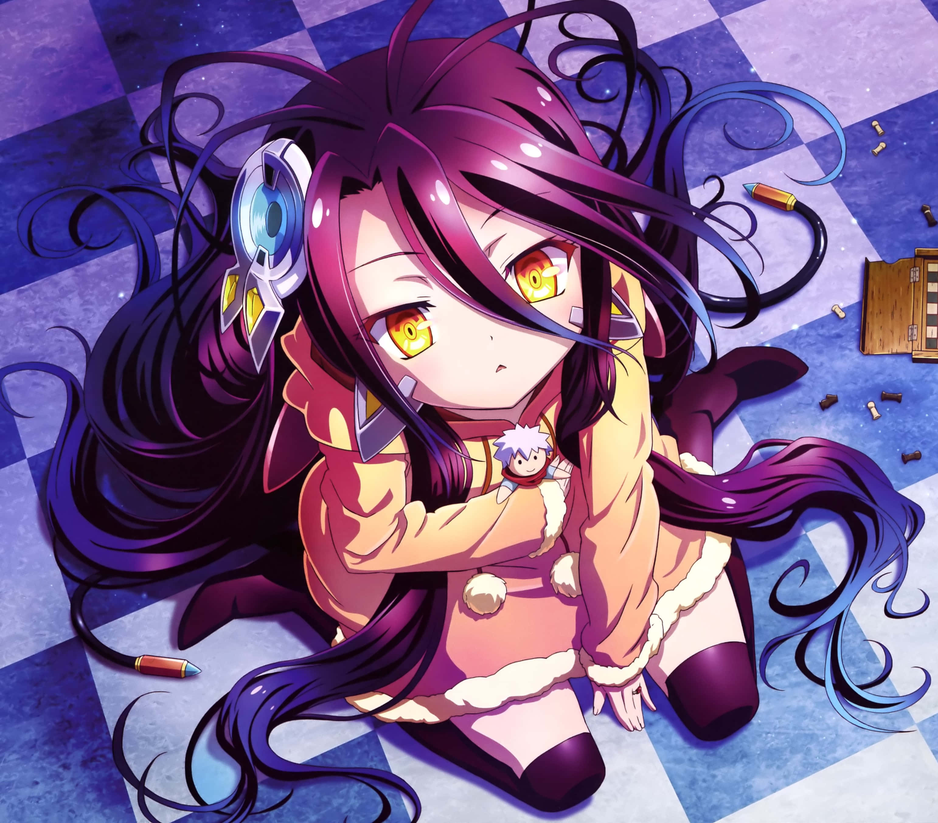 Ingia katika ulimwengu wa ajabu na No Game No Life Picha ya Ukuta