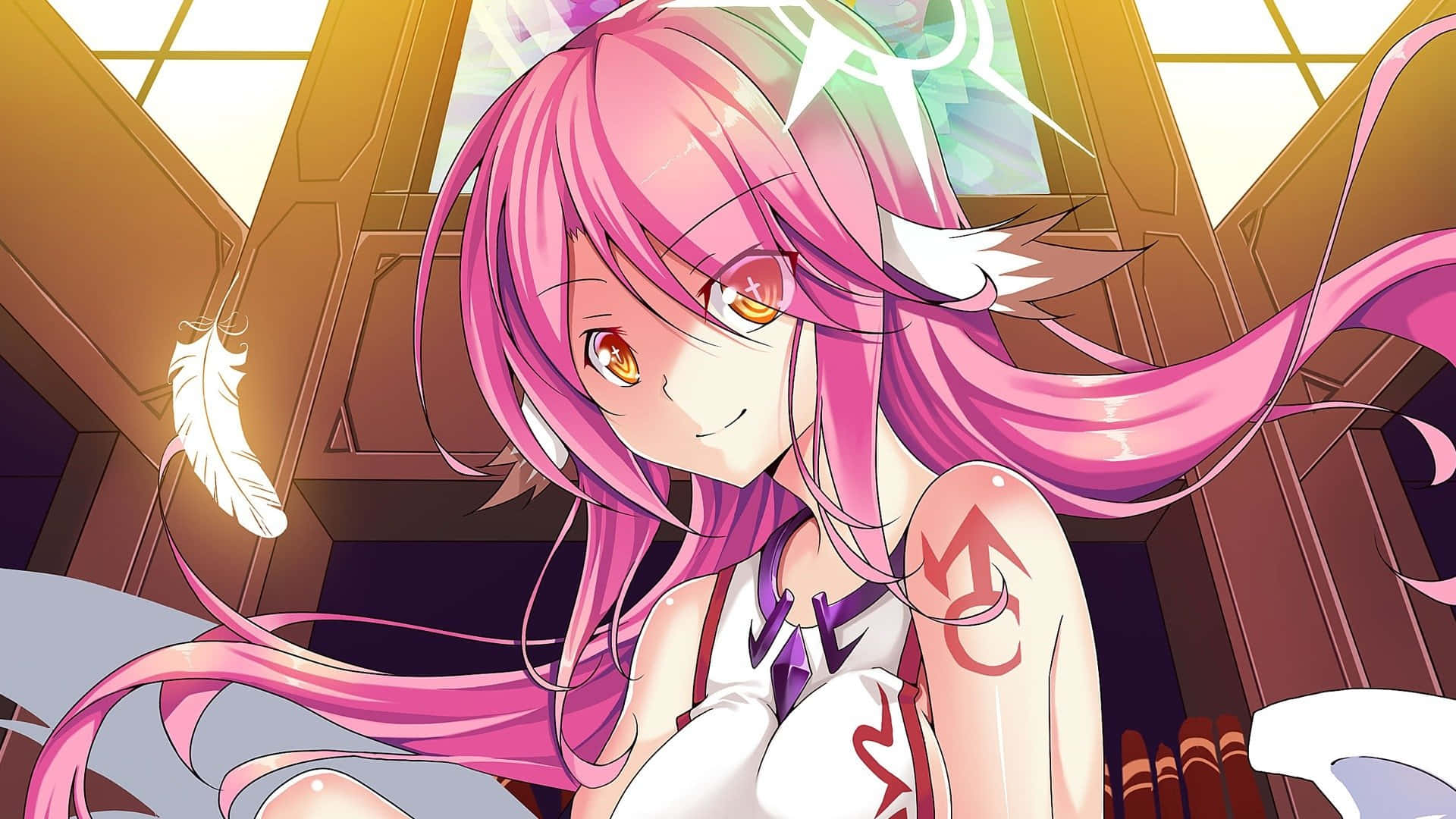 Ingia katika Ulimwengu wa Michezo na No Game No Life Picha ya Ukuta
