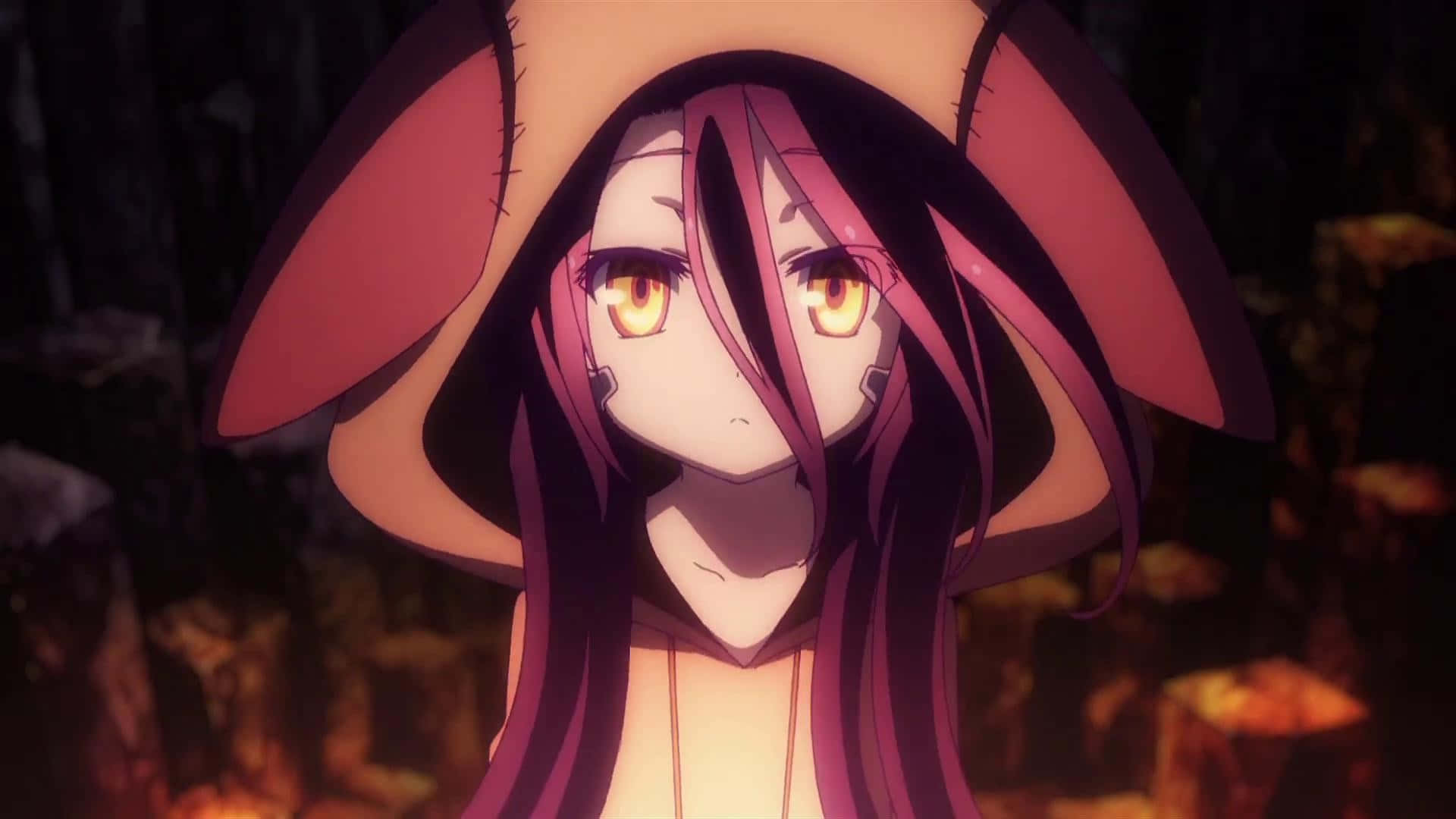 Ingia katika ulimwengu wa uwezekano usio na mwisho na No Game No Life. Picha ya Ukuta