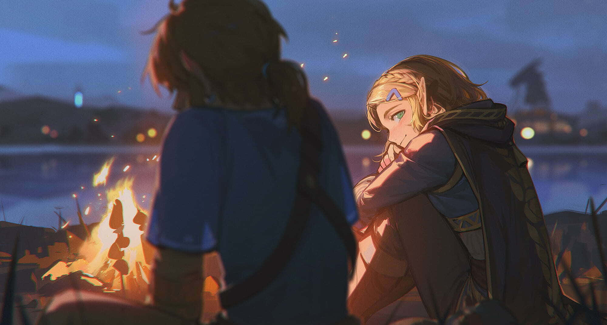 Ingia kwenye matukio katika ulimwengu wa Zelda Picha ya Ukuta