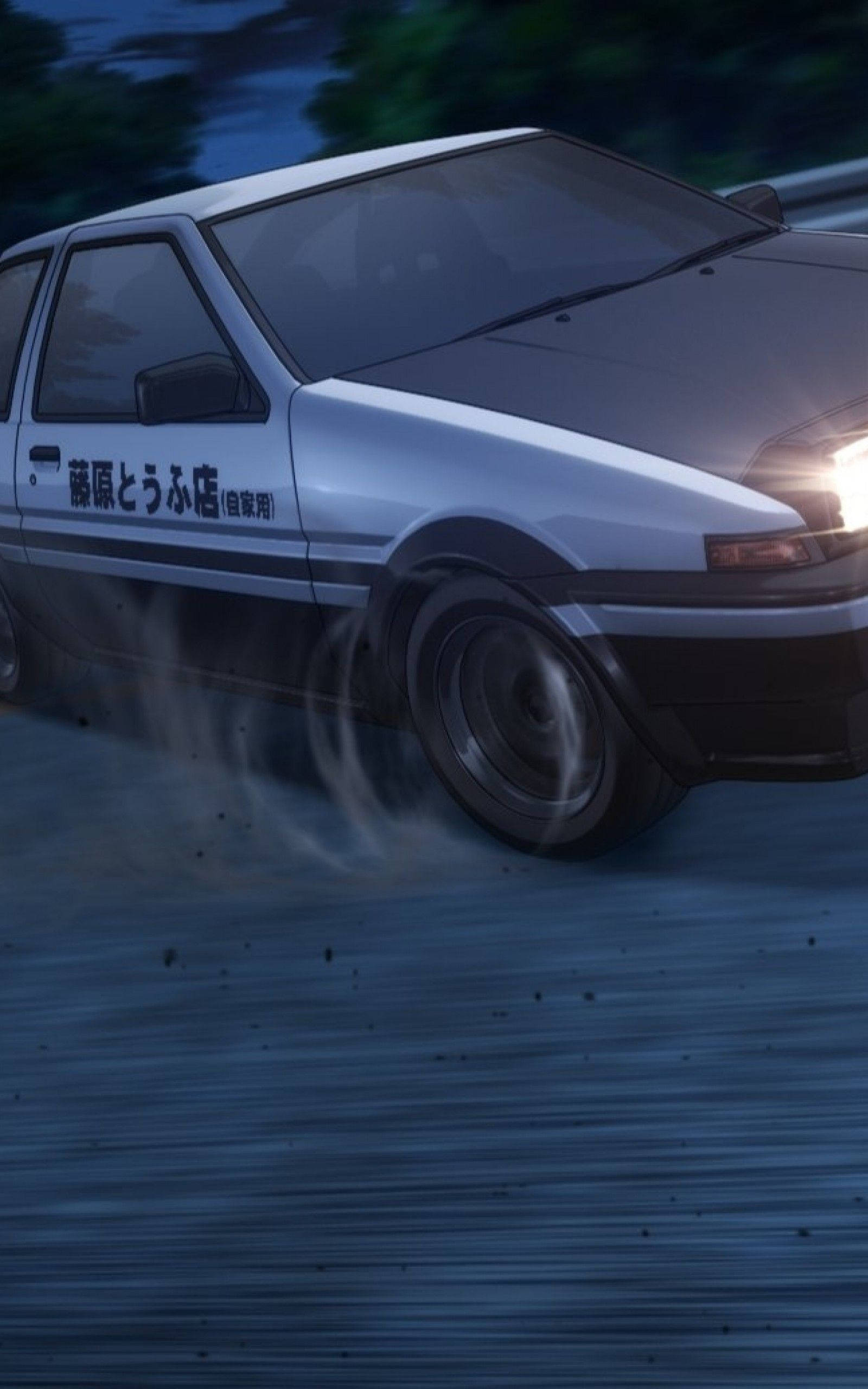 Initial D Drift Move Picha ya Ukuta