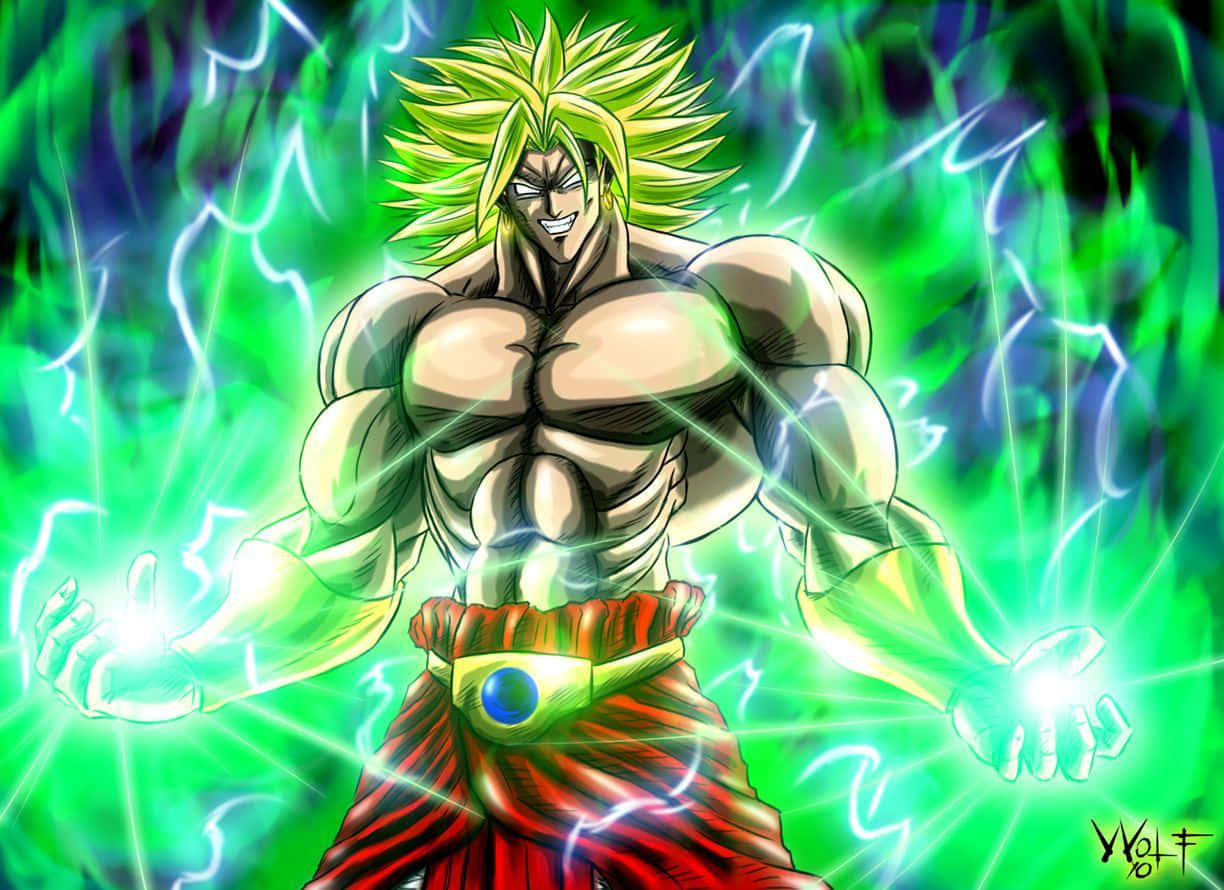 Inuka na Dragon Ball Super Broly Picha ya Ukuta
