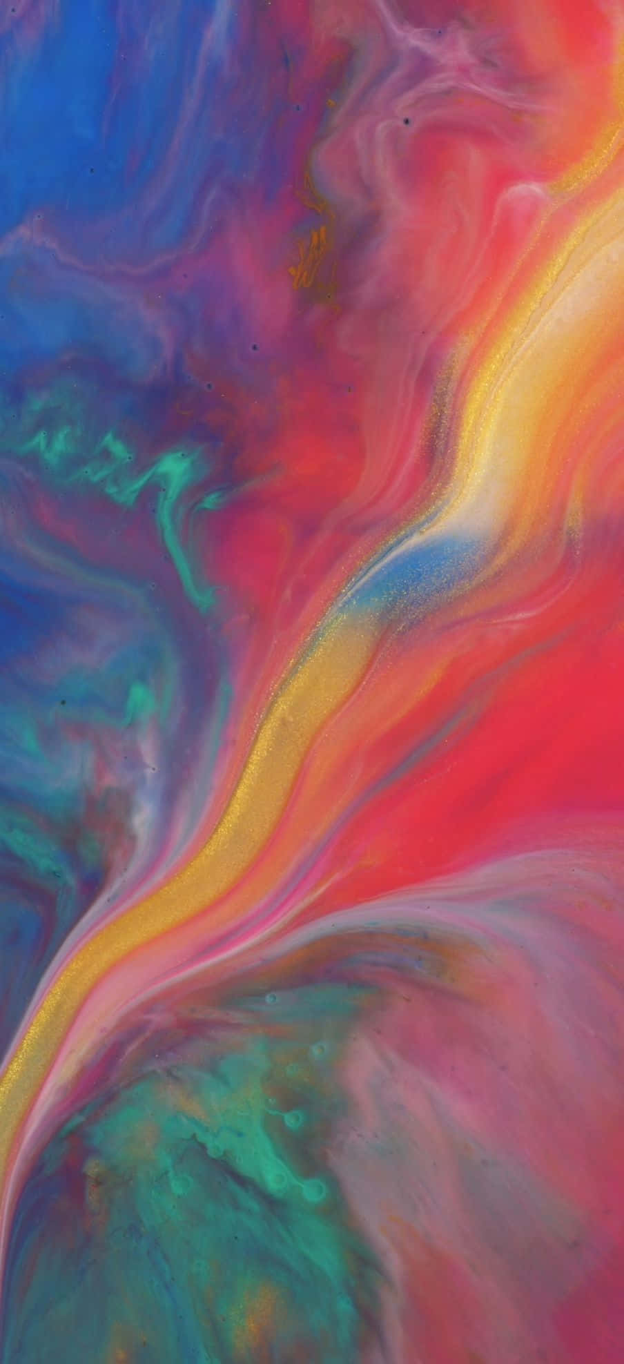 iOS 1 Streaking Light Painting Picha ya Ukuta
