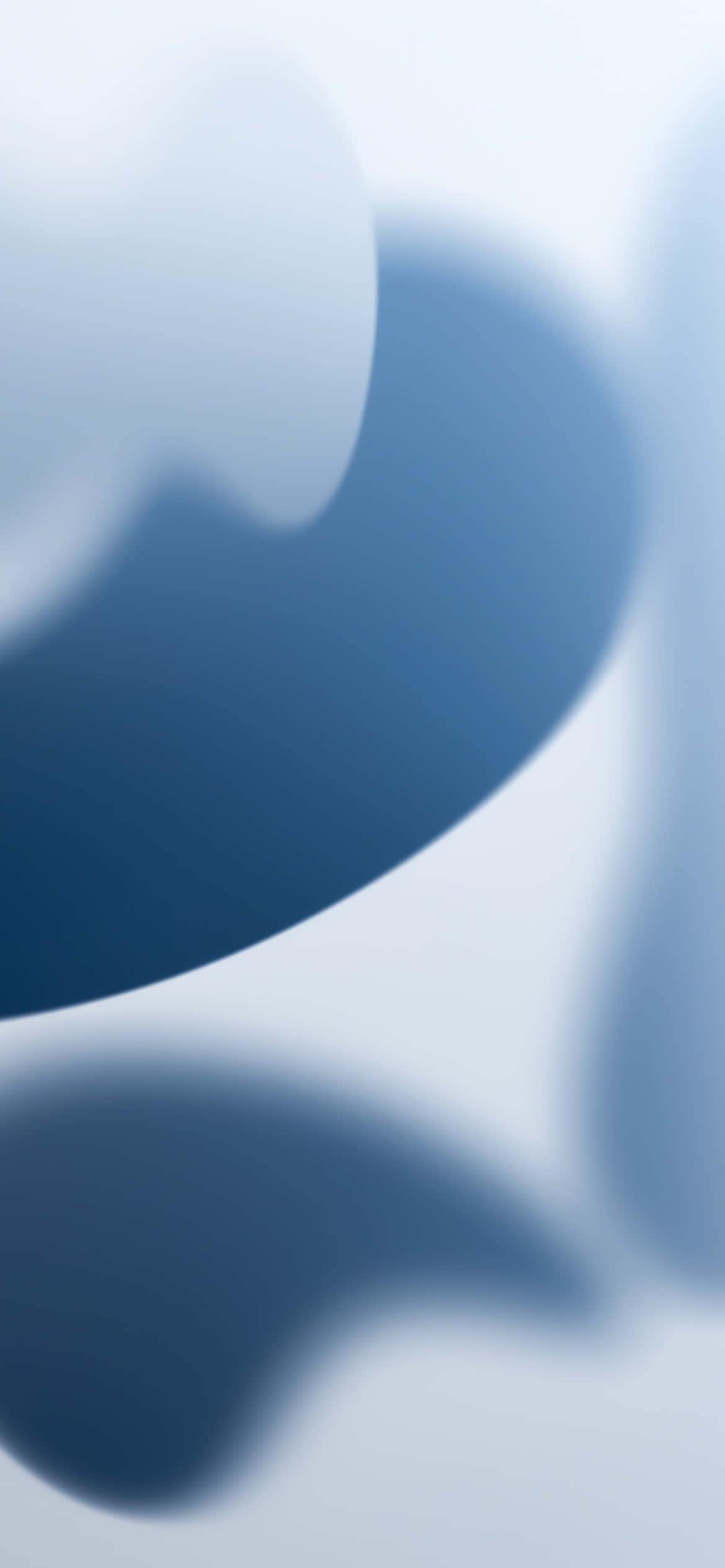 Mandhari ya iOS 13 Kijivu Kama Siri Picha ya Ukuta