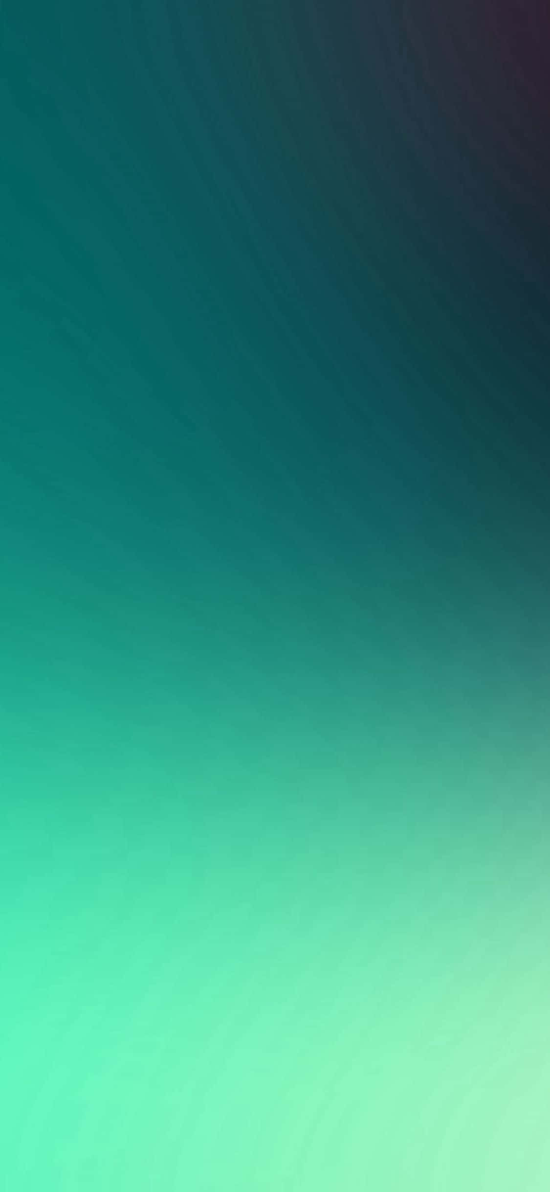 iPhone 11 Gradient Green Picha ya Ukuta