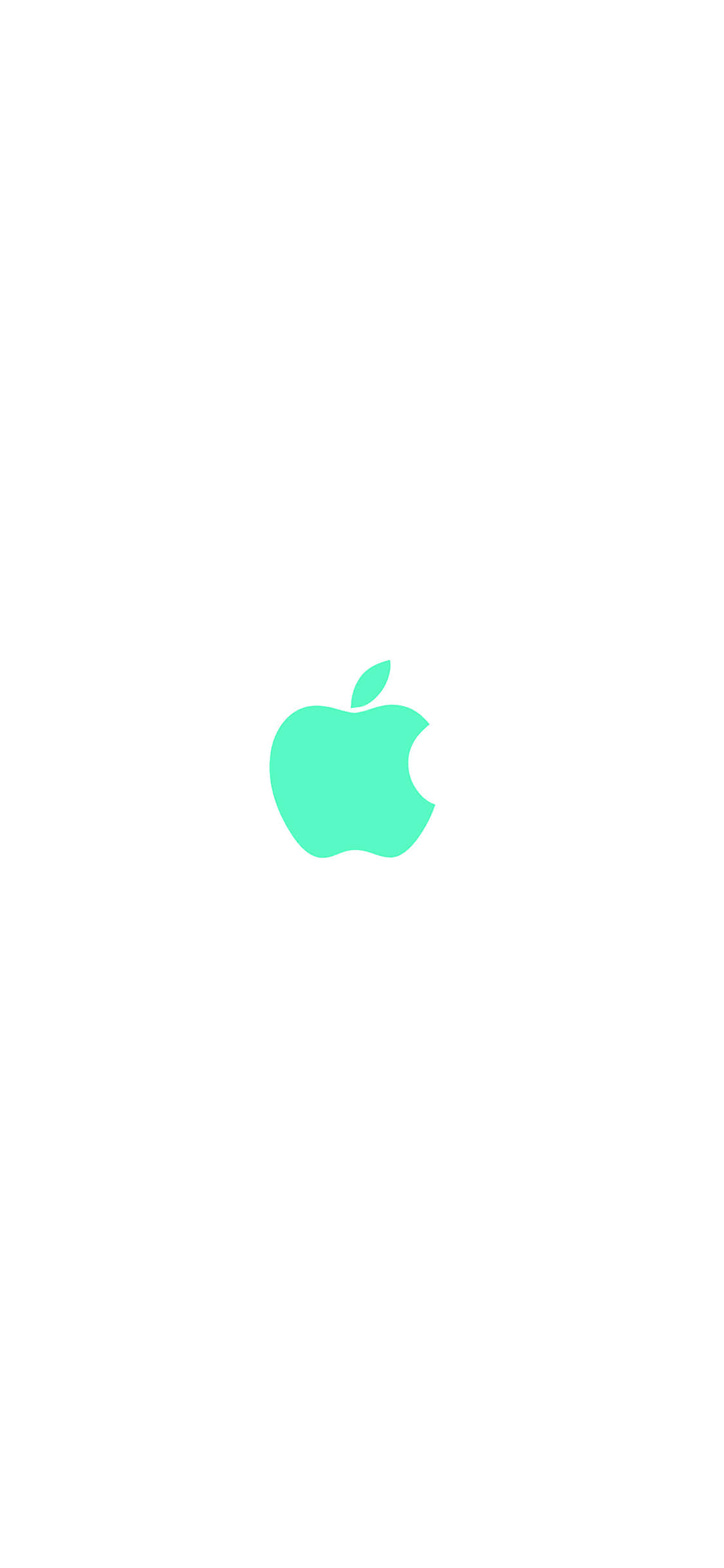 iPhone 11 Green Apple Logo Picha ya Ukuta