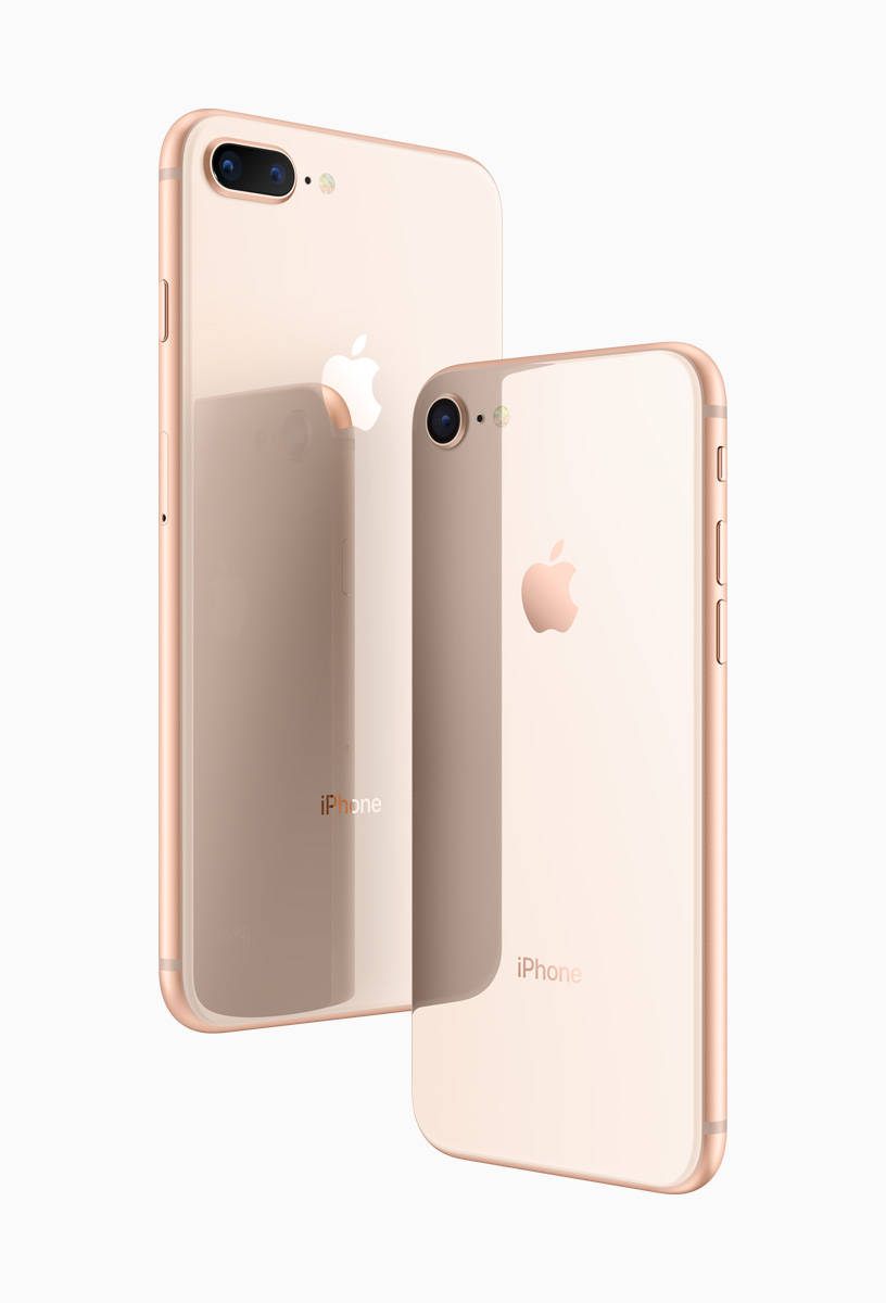iPhone 8 Rose Gold Picha ya Ukuta