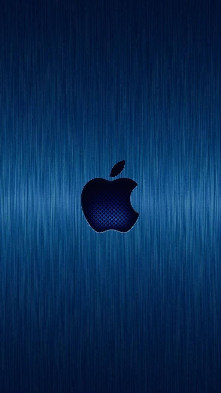 iPhone Apple Bluu Metallic Picha ya Ukuta