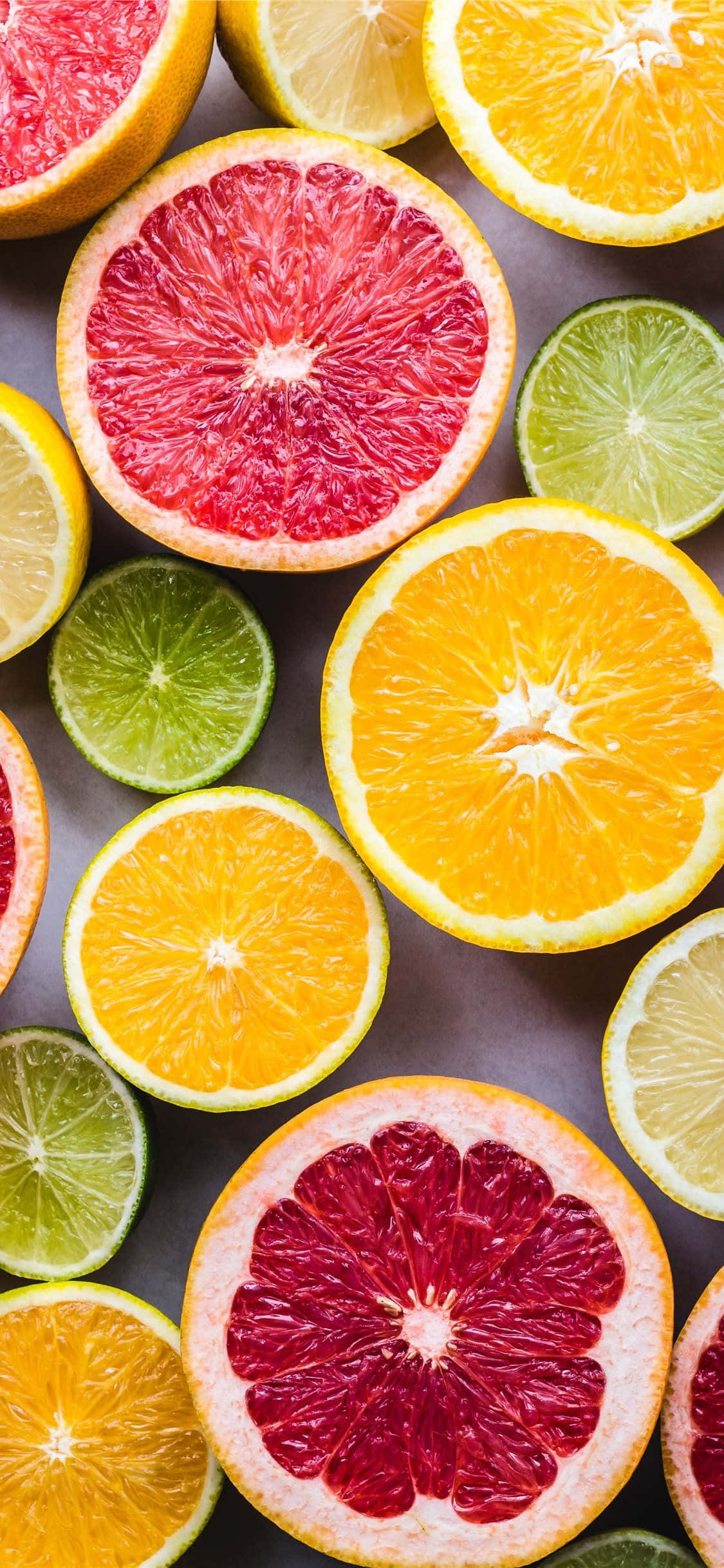 iPhone Chakula Slices za Citrus Picha ya Ukuta
