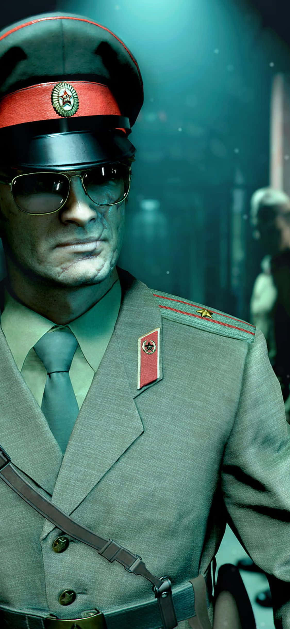 iPhone X Call Of Duty Black Ops Cold War Background Russell Adler Picha ya Ukuta