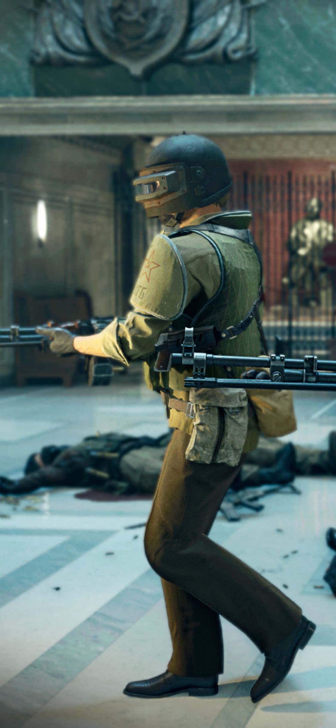 iPhone X Call Of Duty Black Ops Cold War Background Soldier Picha ya Ukuta