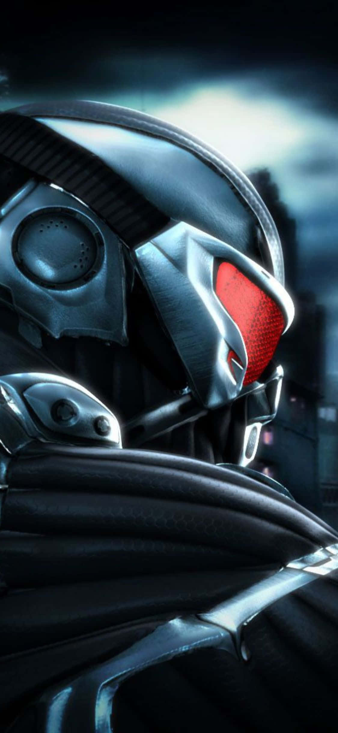 iPhone X Crysis 3 Side View Background Picha ya Ukuta