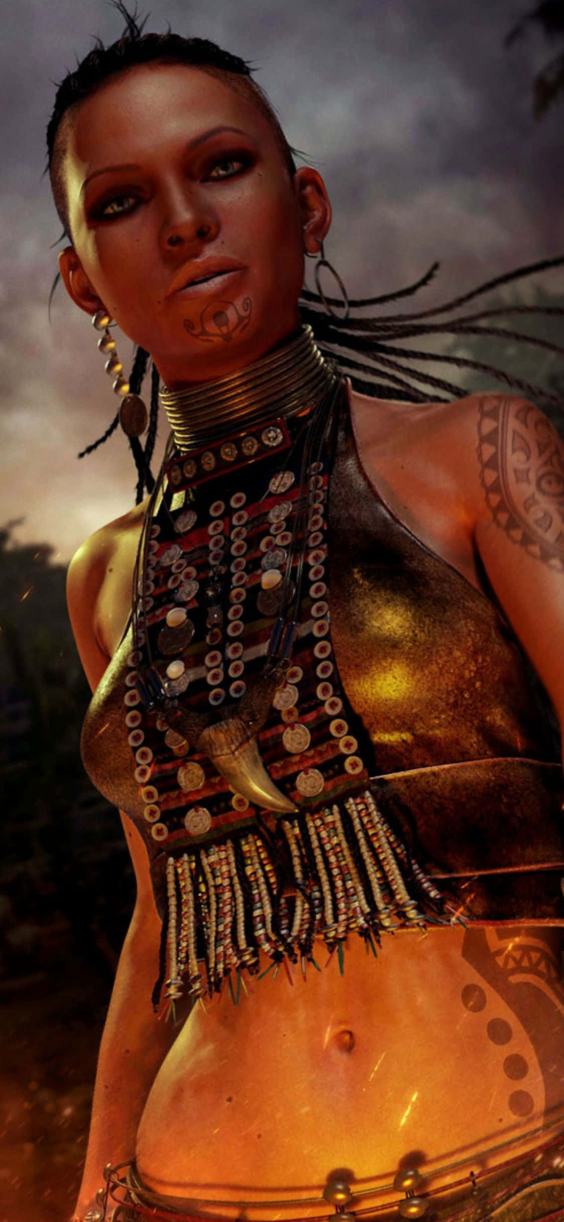 iPhone X Far Cry 3 Citra Montenegro Background Picha ya Ukuta
