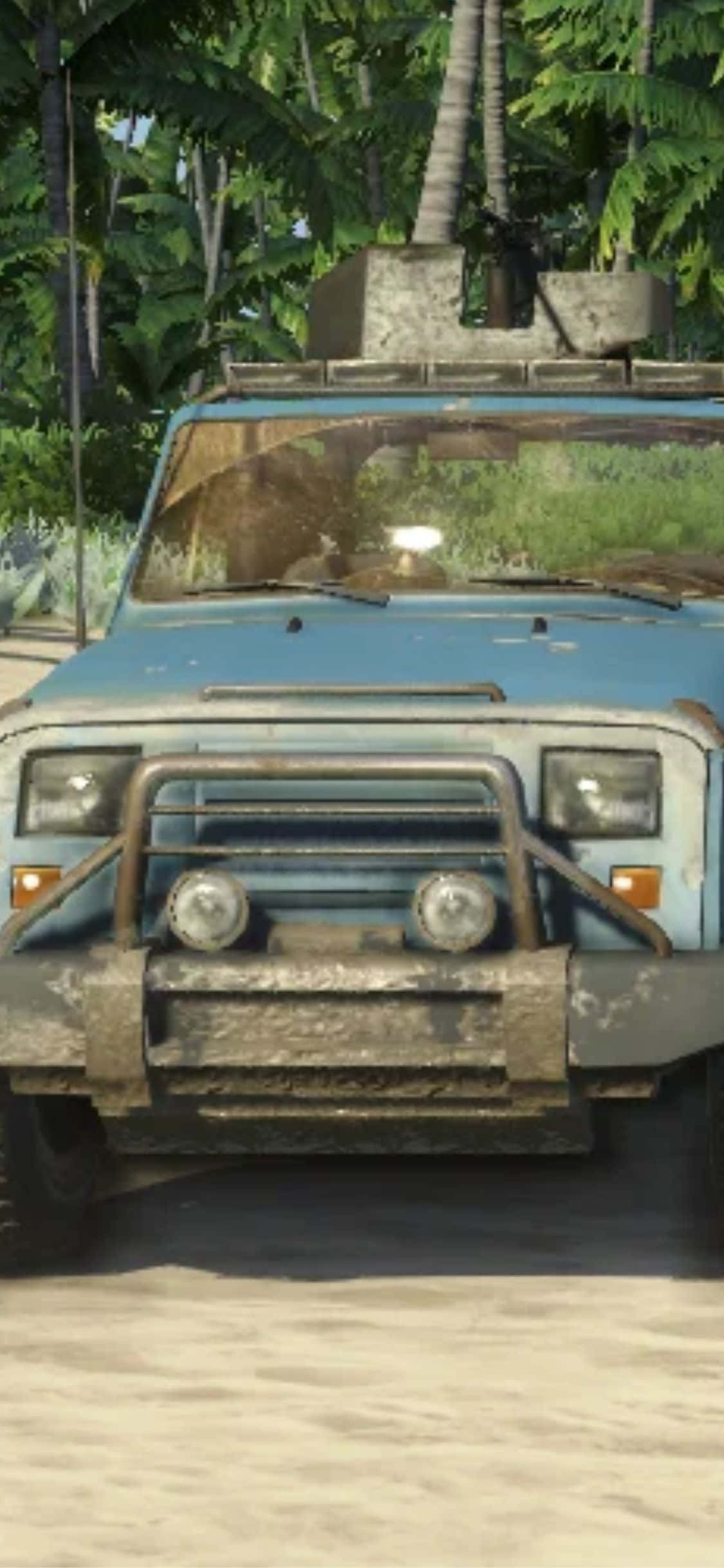 iPhone X Far Cry 3 Background ya Lori ya Teknologia Picha ya Ukuta