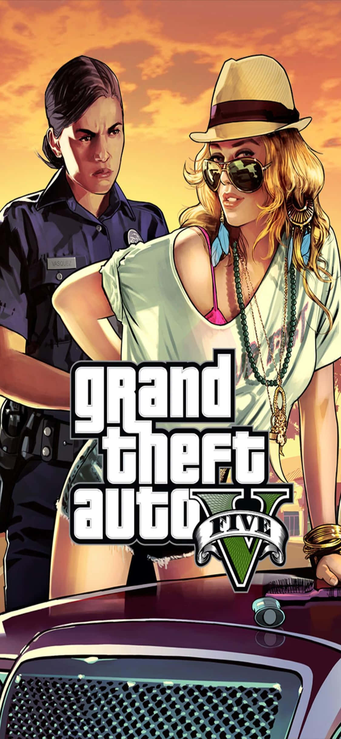 iPhone X Grand Theft Auto V Background Shelby Welinder Picha ya Ukuta