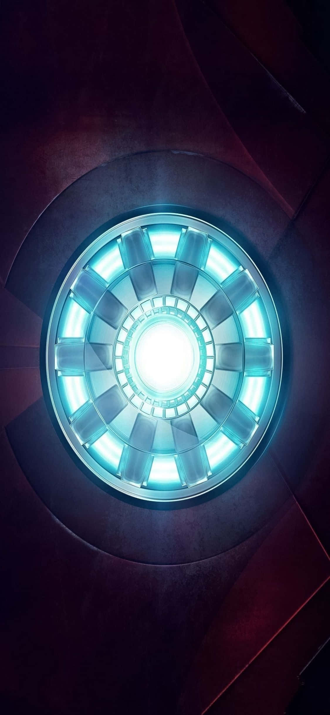iPhone X Iron Man Background Chest RT Picha ya Ukuta