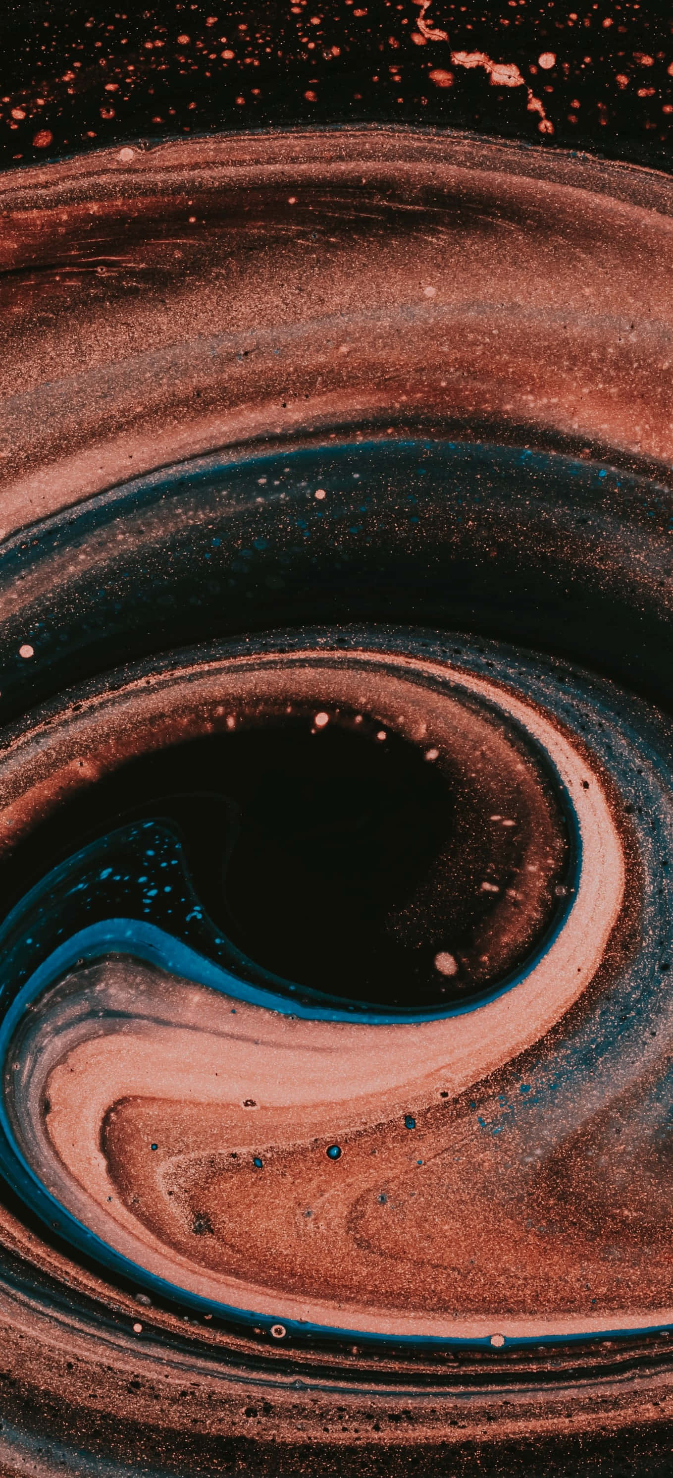 iPhone X Marble Background In Warm Tone Picha ya Ukuta