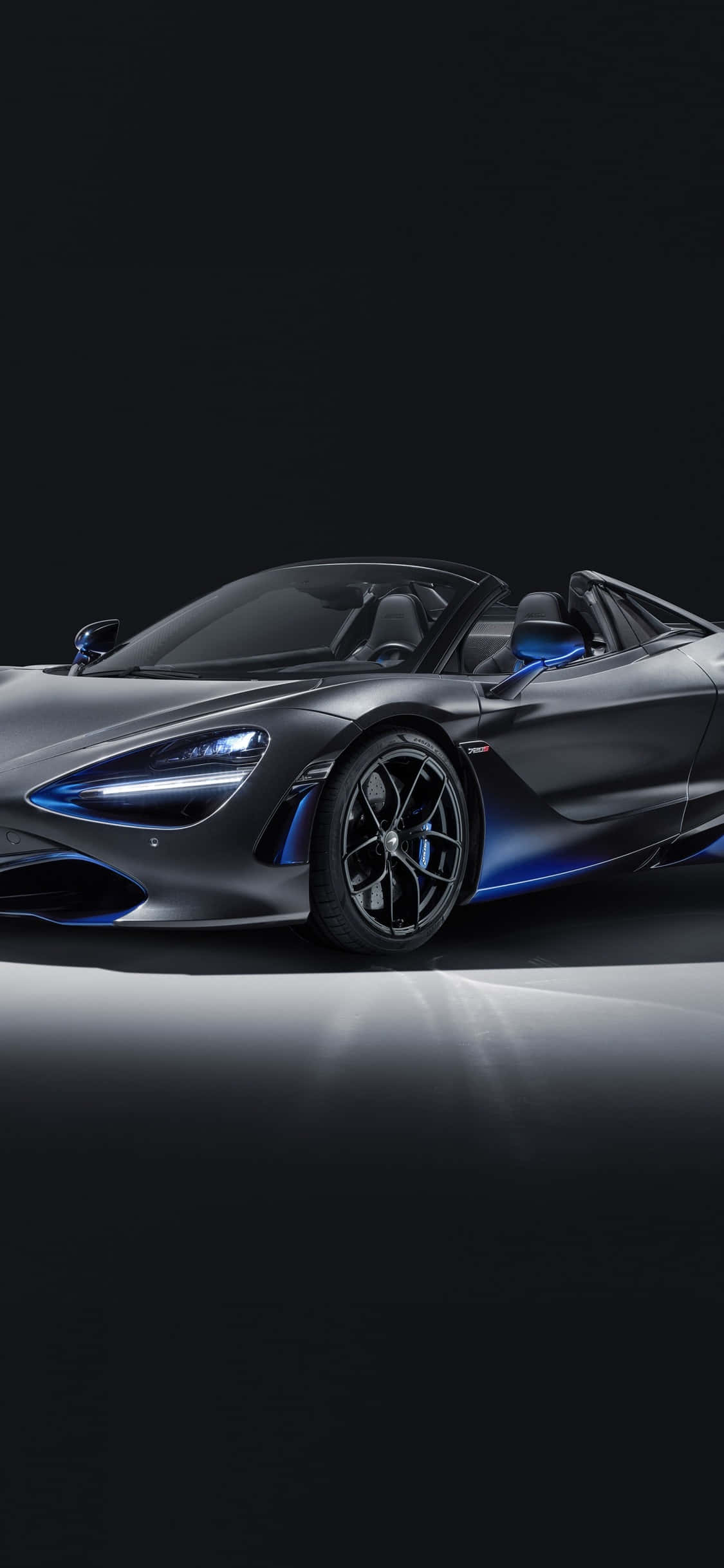iPhone X Mclaren 720s Mfano Mdogo Mandhari Picha ya Ukuta