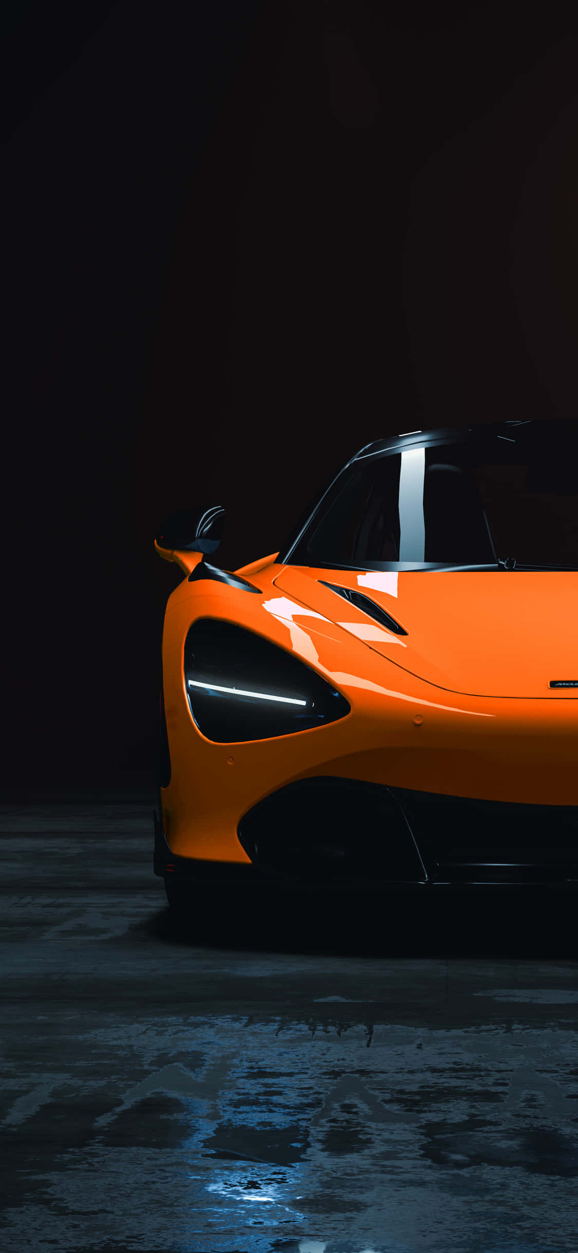 iPhone X Mclaren 720s Vorsteiner Latar Picha ya Ukuta
