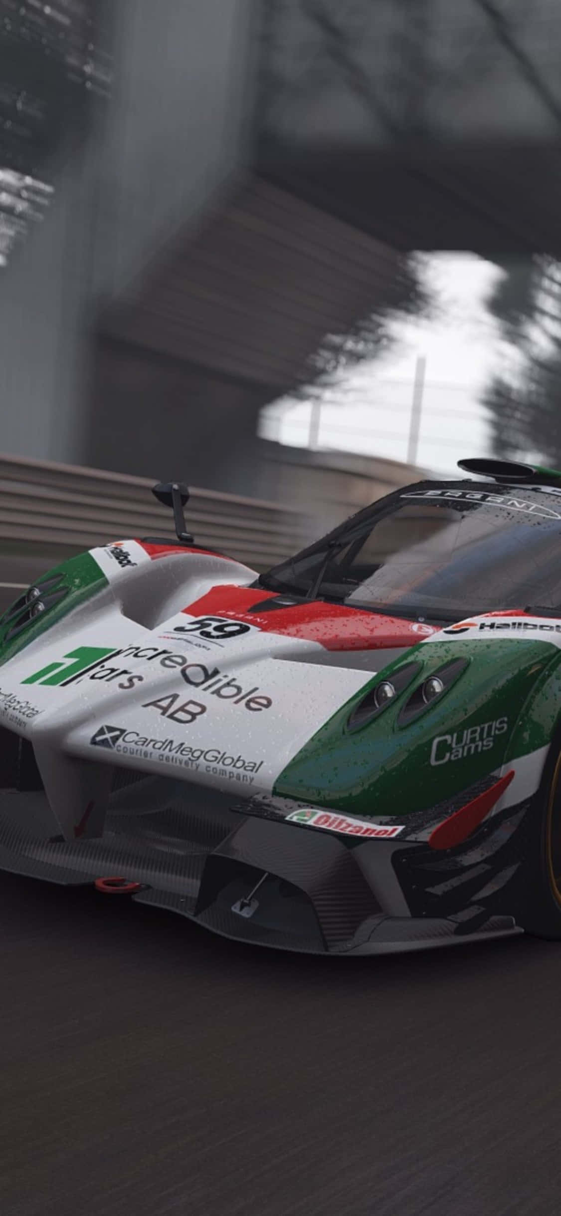 iPhone X Project Cars Background Italian Racing Car Picha ya Ukuta