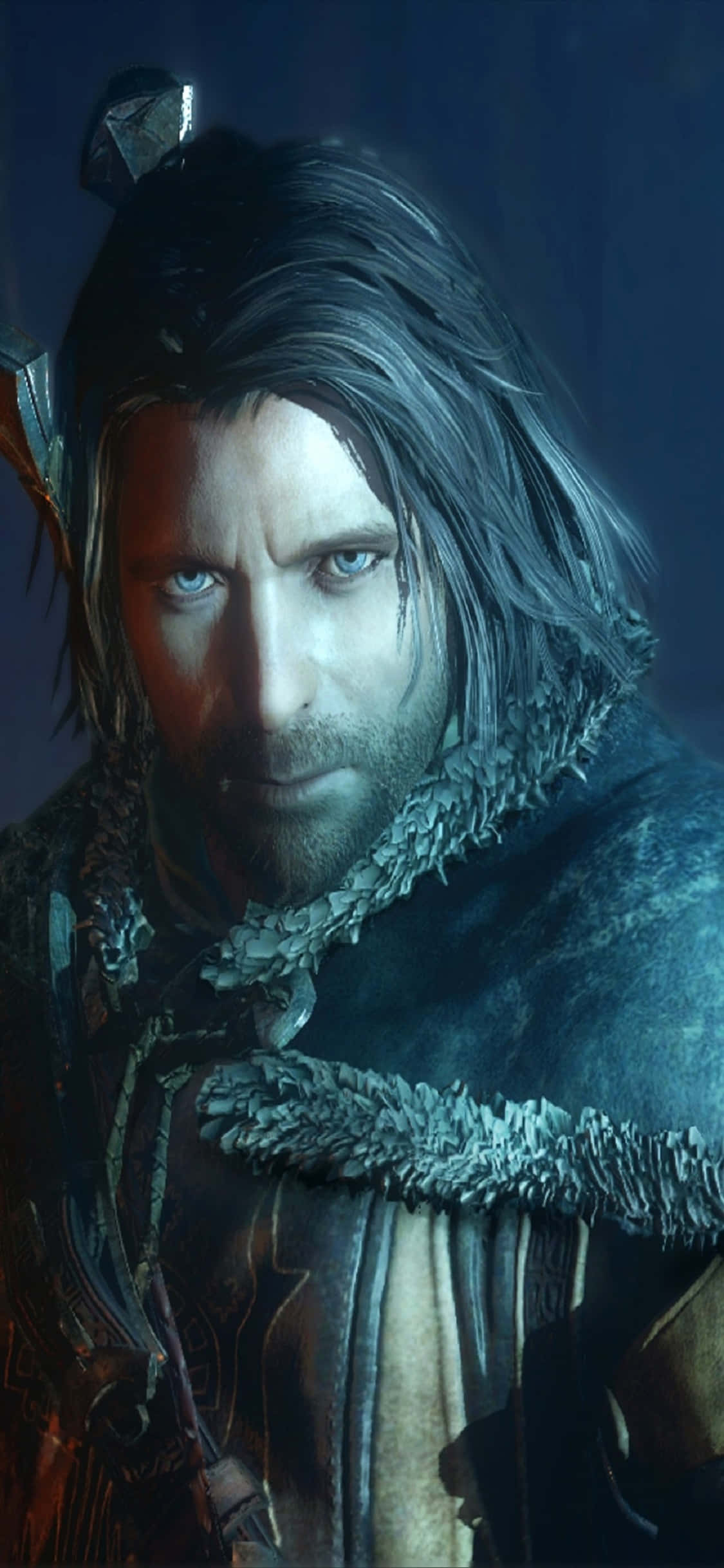 iPhone X Shadow Of Mordor Background Talion Picha ya Ukuta