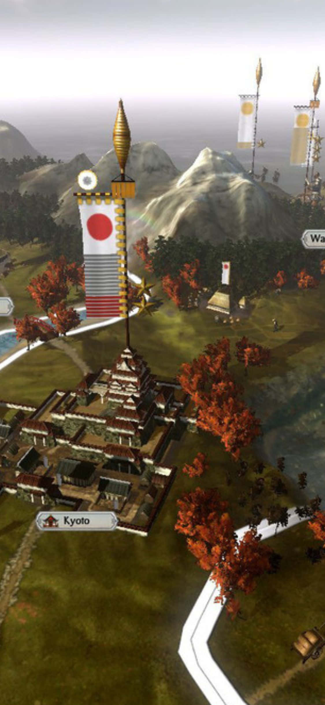 iPhone X Total War Shogun 2 Background Picha ya Ukuta