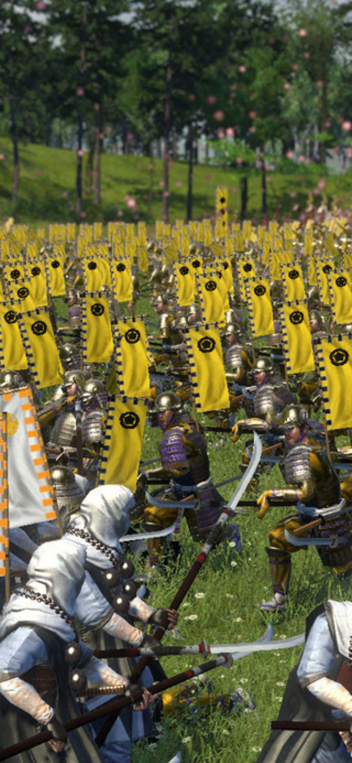 iPhone X Total War Shogun 2 Background Picha ya Ukuta