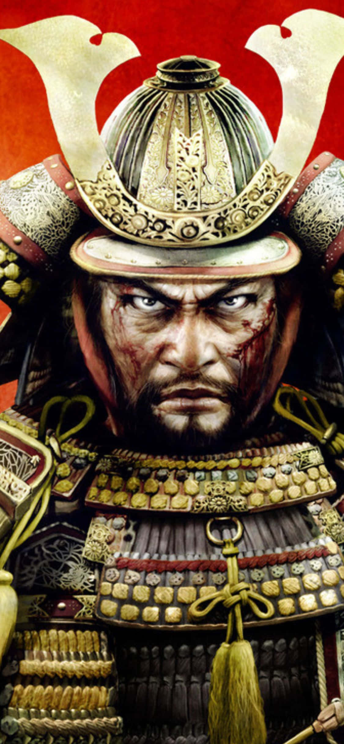 iPhone X Total War Shogun 2 Background Picha ya Ukuta