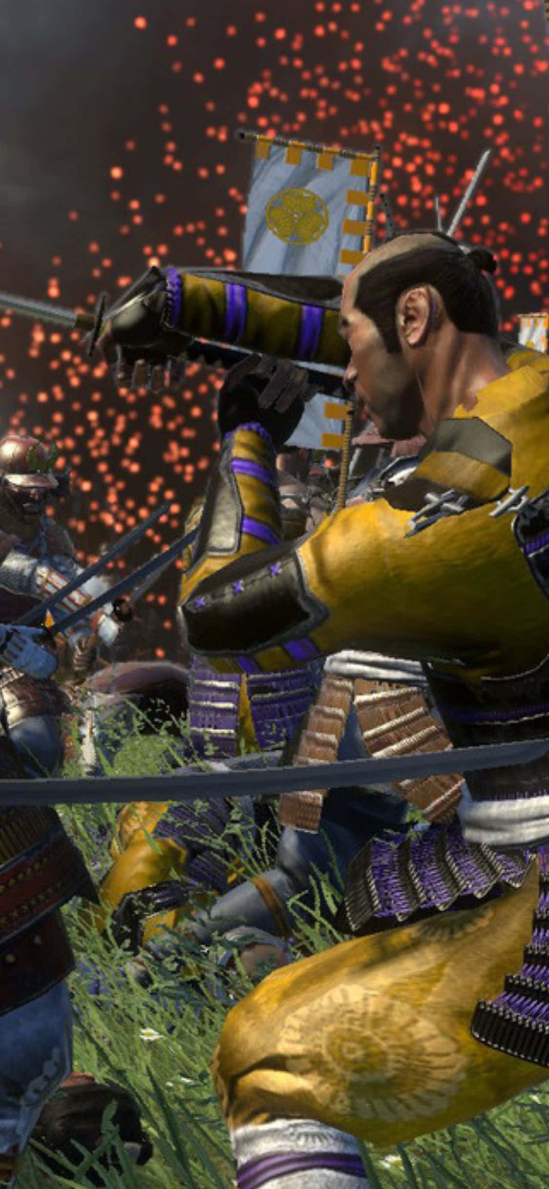 iPhone X Total War Shogun 2 Background Picha ya Ukuta