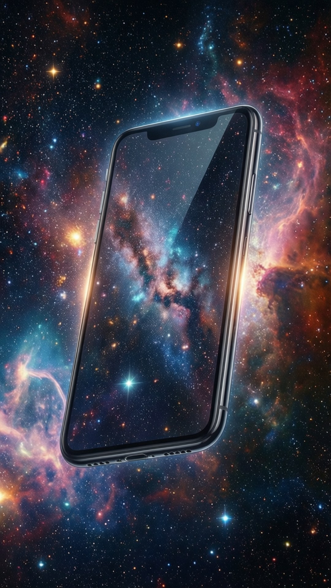 iPhone XR Inaelea Angani Picha ya Ukuta