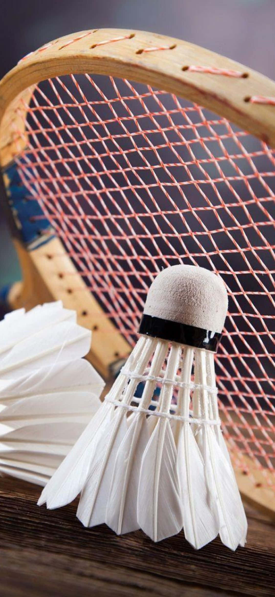 iPhone Xs Badminton Background Picha ya Ukuta