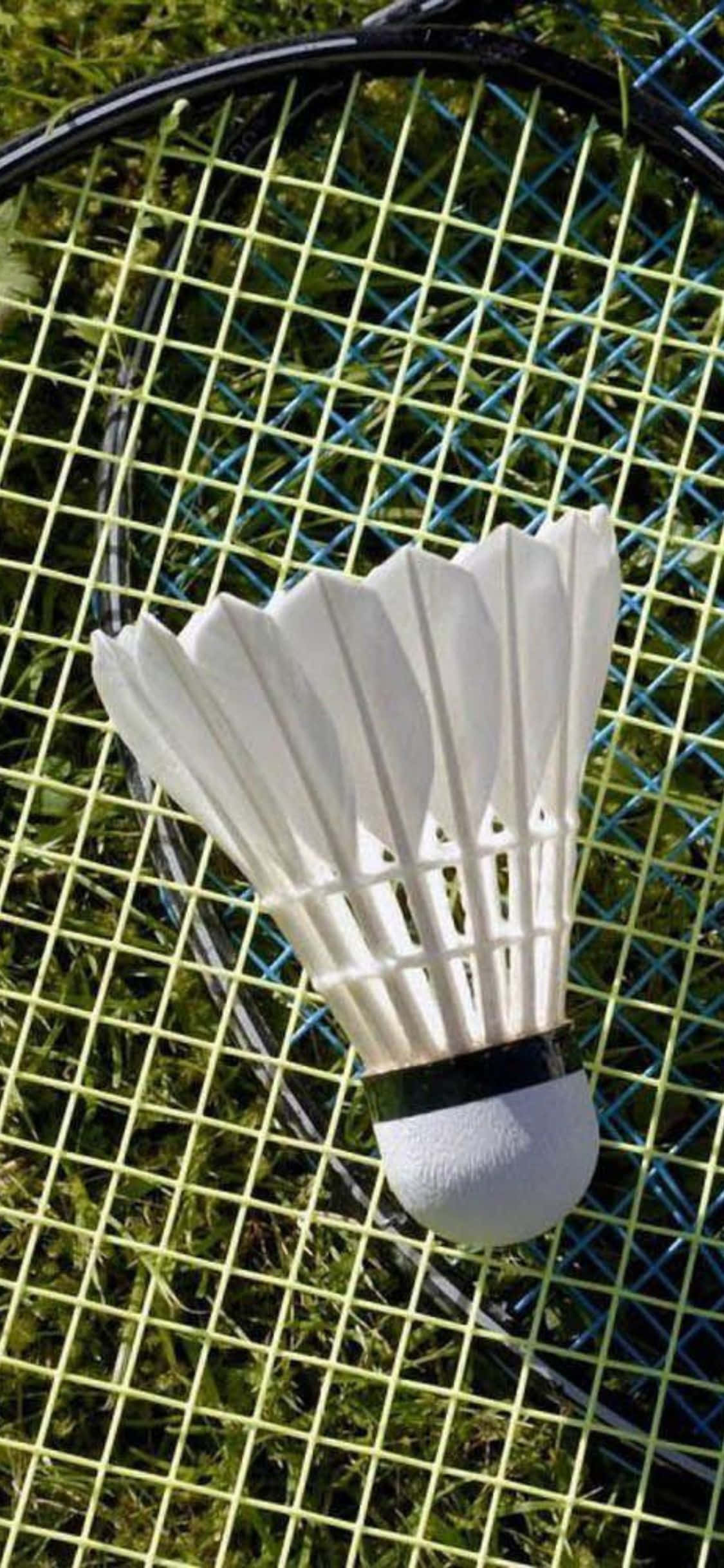 iPhone Xs Badminton Background Picha ya Ukuta