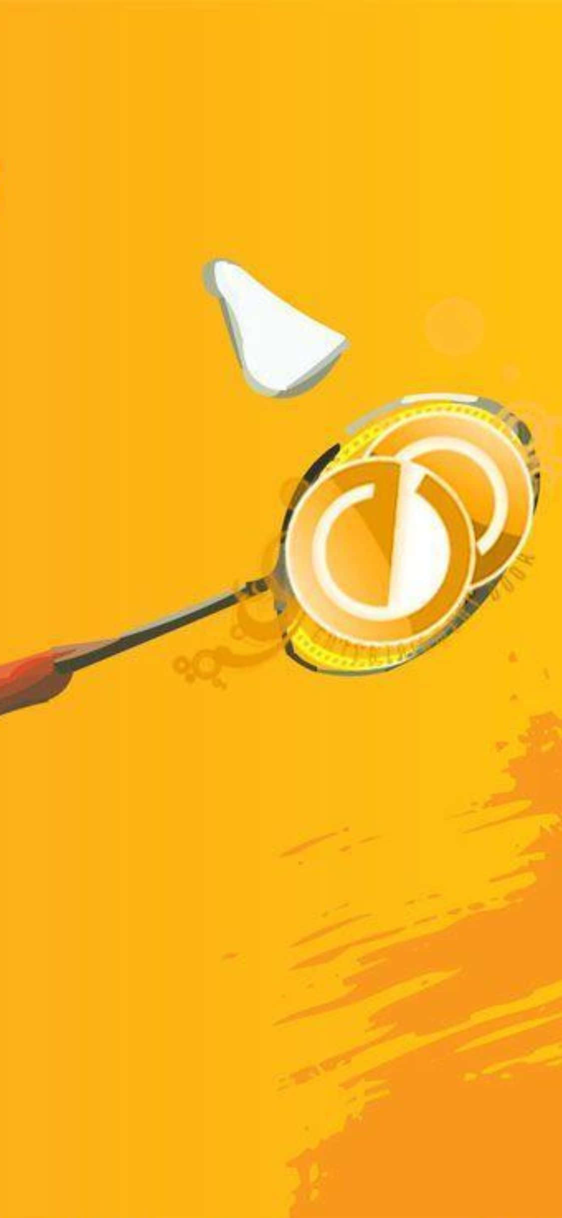 iPhone Xs Badminton Background Picha ya Ukuta